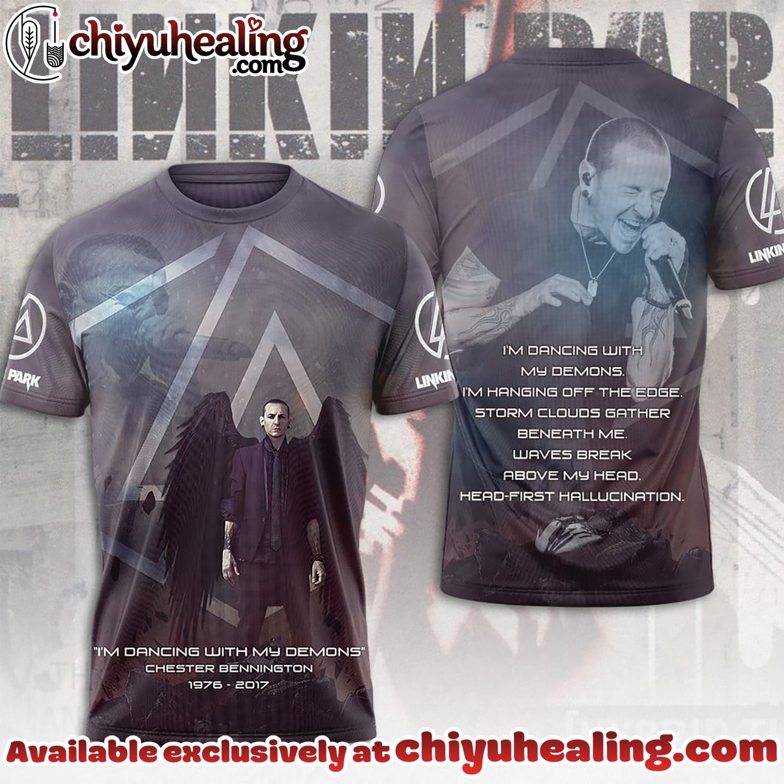 Linkin Park x Chester Bennington 3D Apparel Tshirt, Hoodie, Sweatshirt
