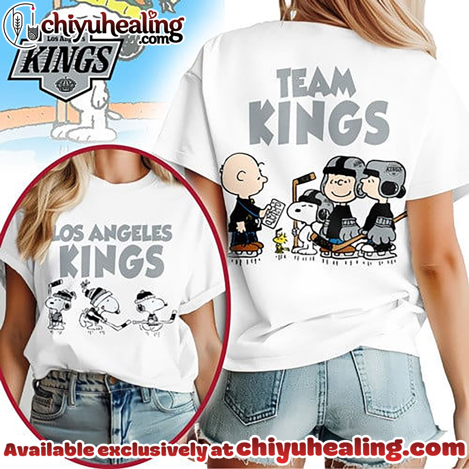Los Angeles Kings Premium NHL Peanut Hockey T-shirt