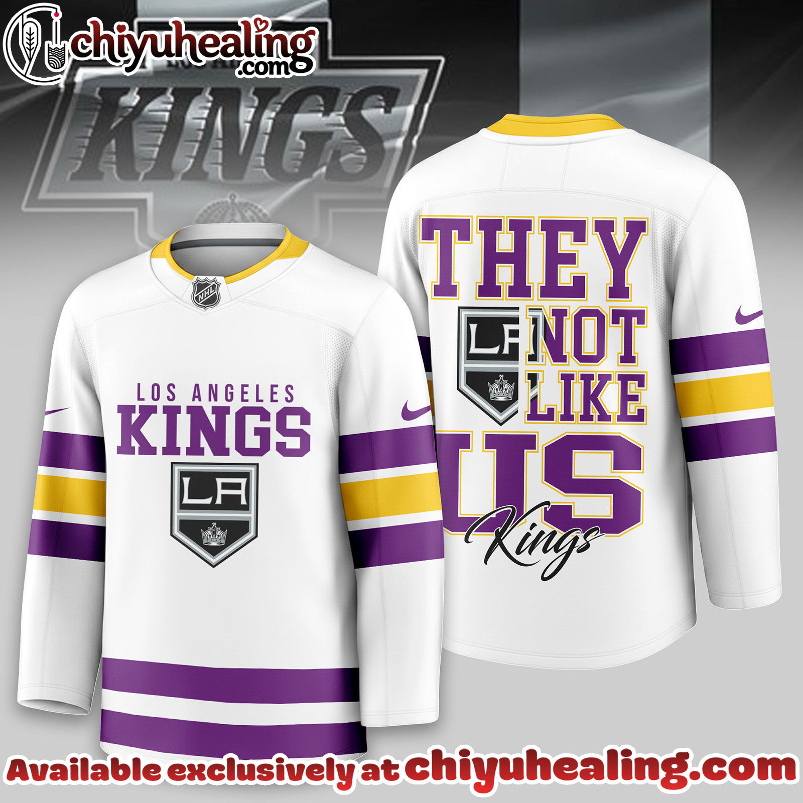 Los Angeles Kings Premium NHL They Not Like Us Hockey Jersey