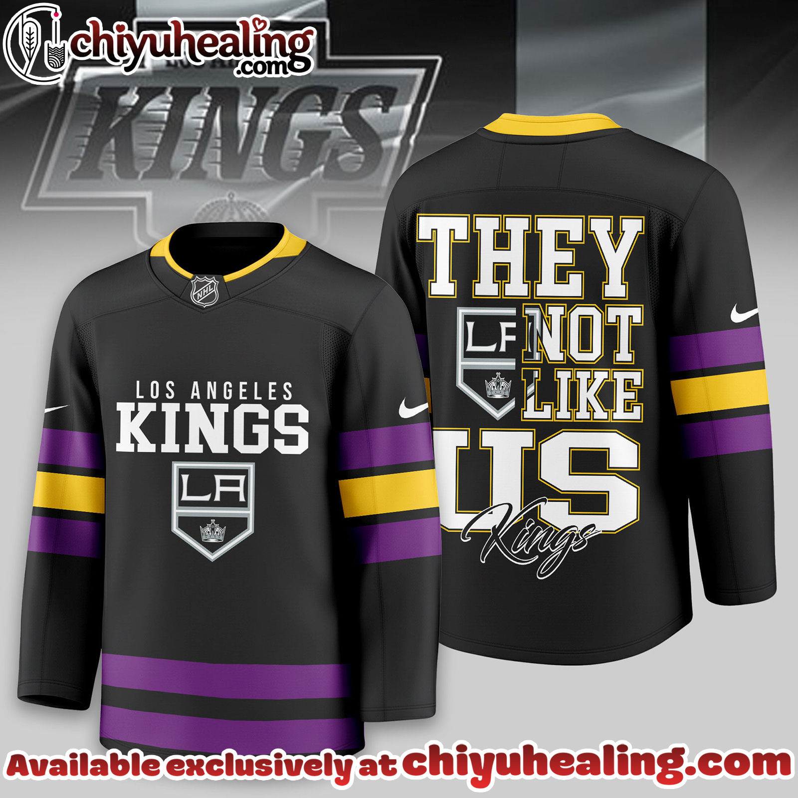 Los Angeles Kings Premium NHL They Not Like Us Hockey Jersey - Ver 2