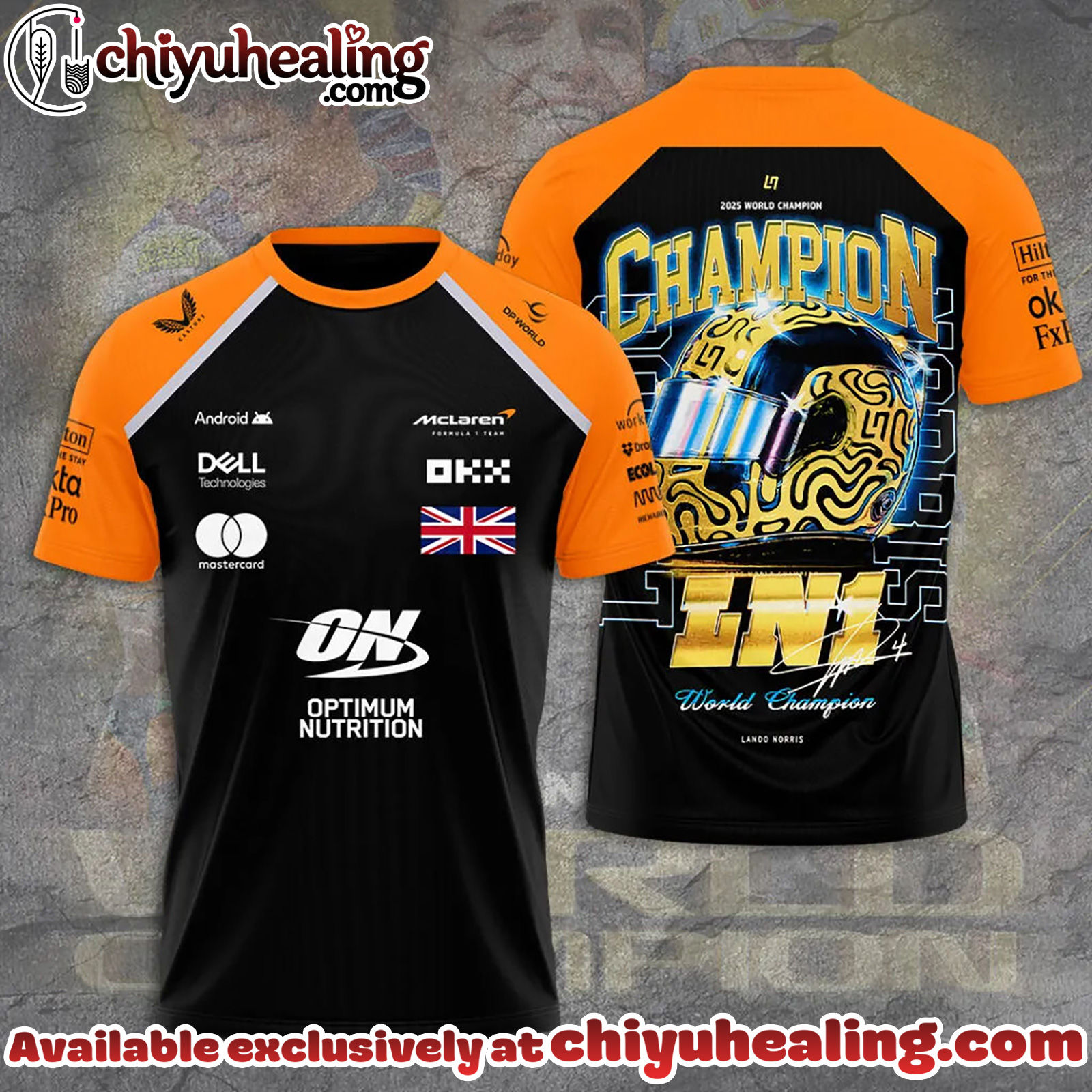 McLaren x Lando Norris World Champions 2025 3D T-Shirt, Hoodie, Sweatshirt