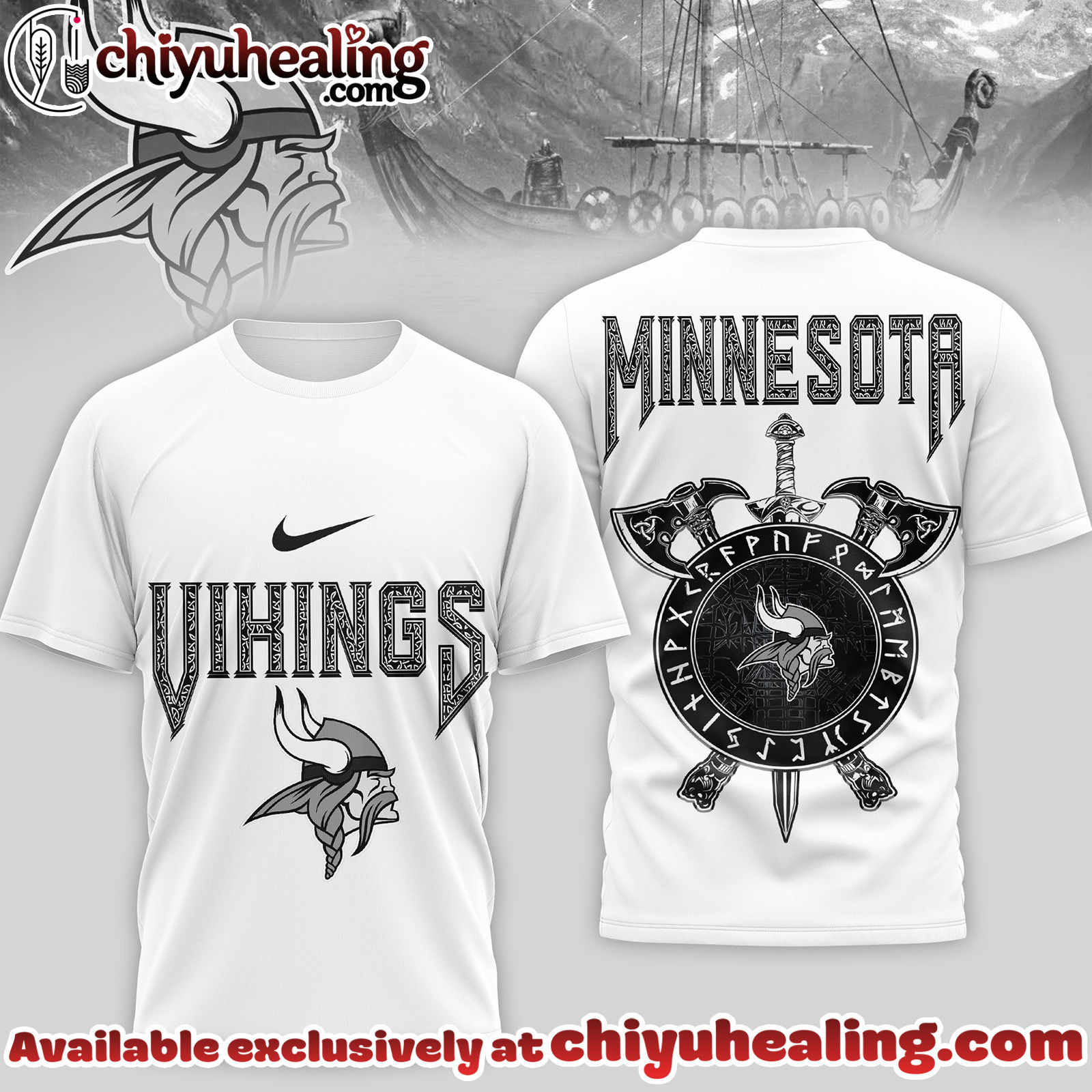 Minnesota Vikings Premium NFL Viking 3D Shirt, Hoodie, Sweatshirt