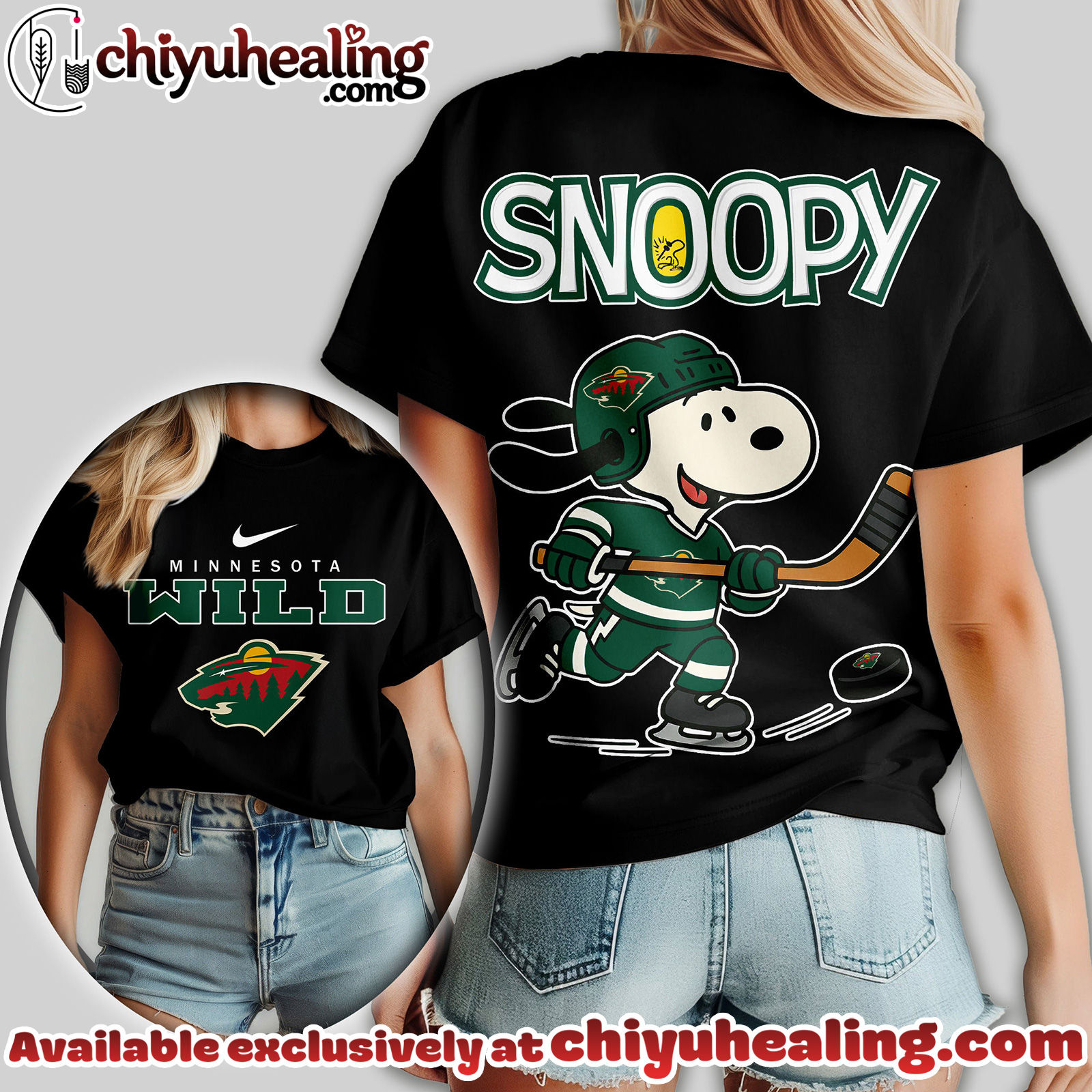 Minnesota Wild Premium NHL Snoopy Hockey Women Tshirt, Sweatshirt, Hoodie