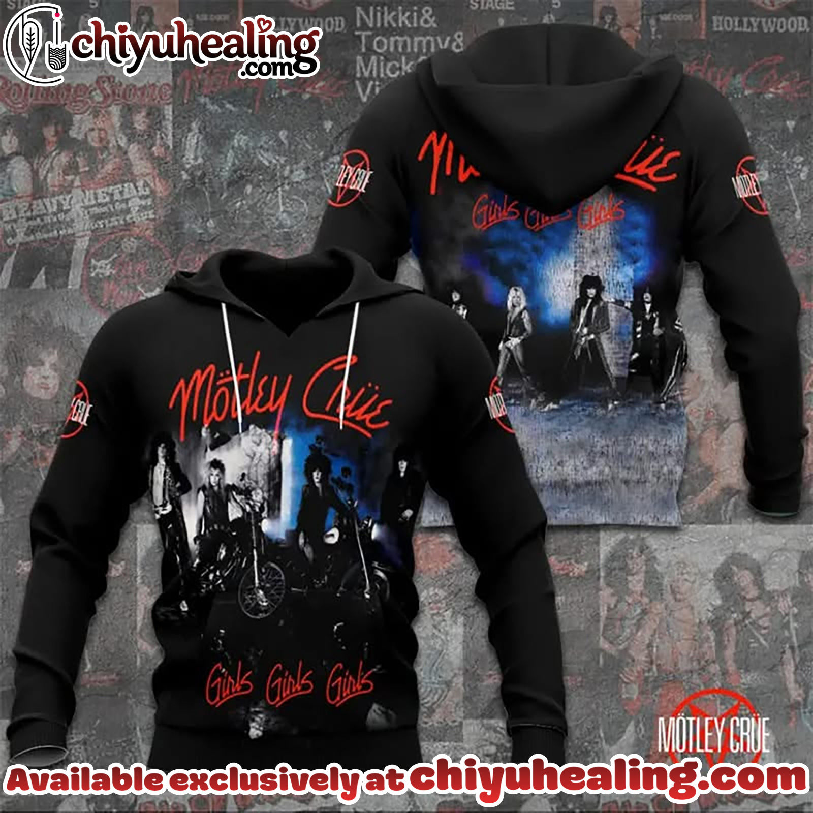 Motley Crues 2025 anniversary tee brings that 80s edge to your wardrobe Hoodie, Sweatshirt, Shirt - Ver 4