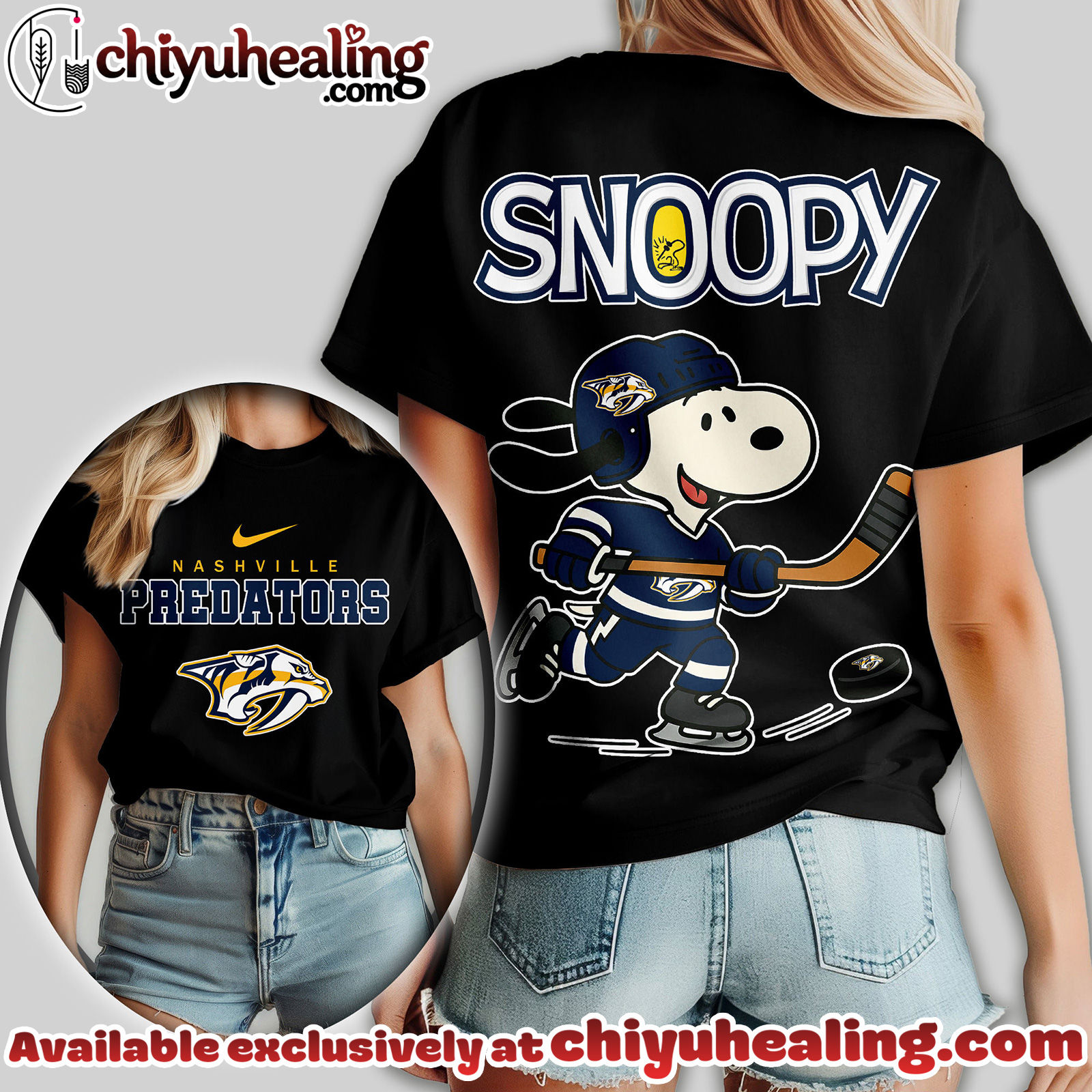 Nashville Predators Premium NHL Snoopy Hockey Women Tshirt, Sweatshirt, Hoodie