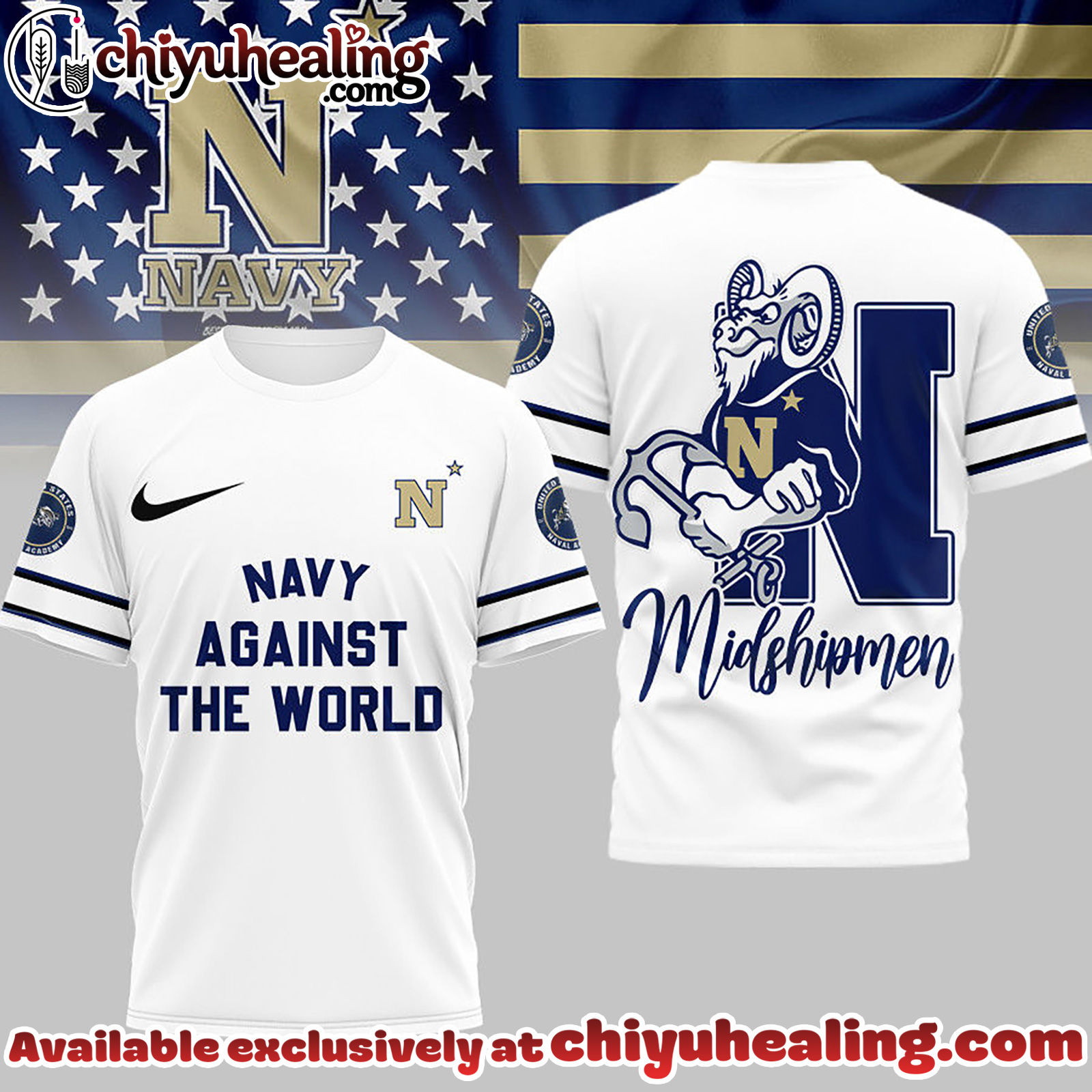 Navy Midshipmen Premium NCAA My Team Against The World T-Shirt, Hoodie, Sweatshirt