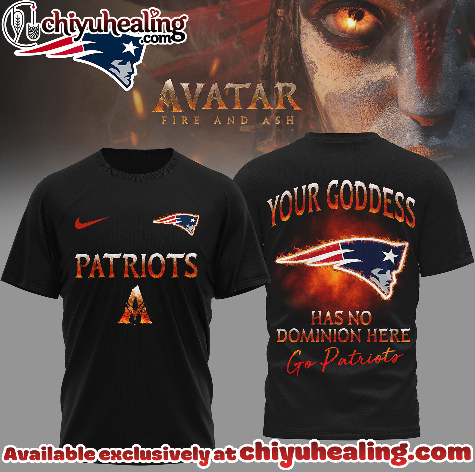 New England Patriots Premium NFL Avatar Fan 3D Shirt