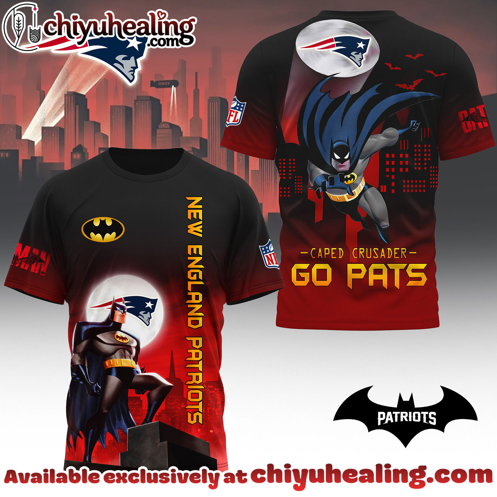 New England Patriots Premium NFL Caped Crusader 3D Shirt, Hoodie, Sweatshirt, All Team NFL