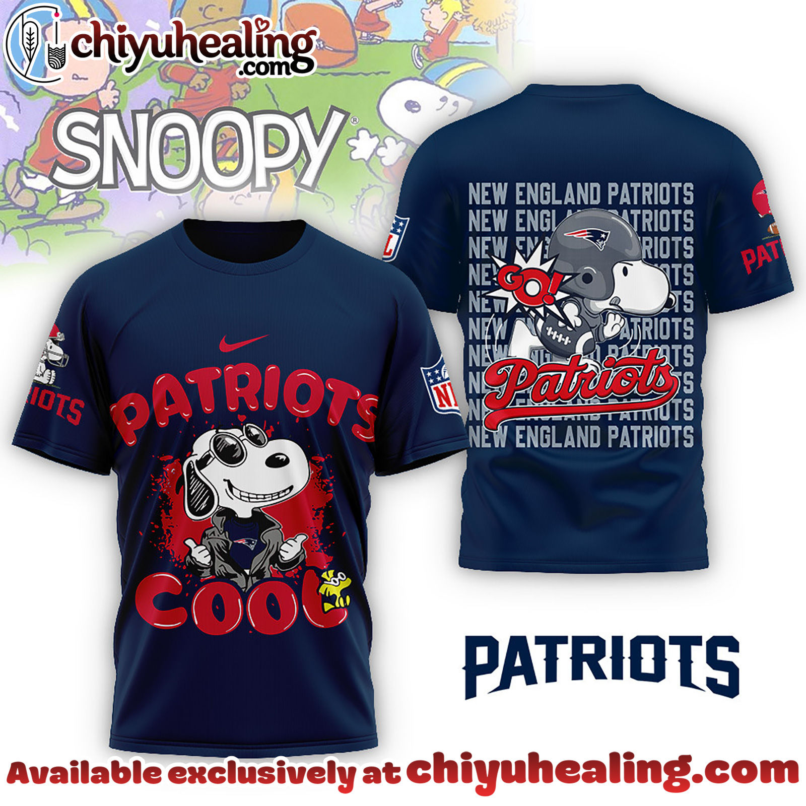 New England Patriots Premium NFL Snoopy Cool Shirt, Hoodie, Sweatshirt, All Team NFL