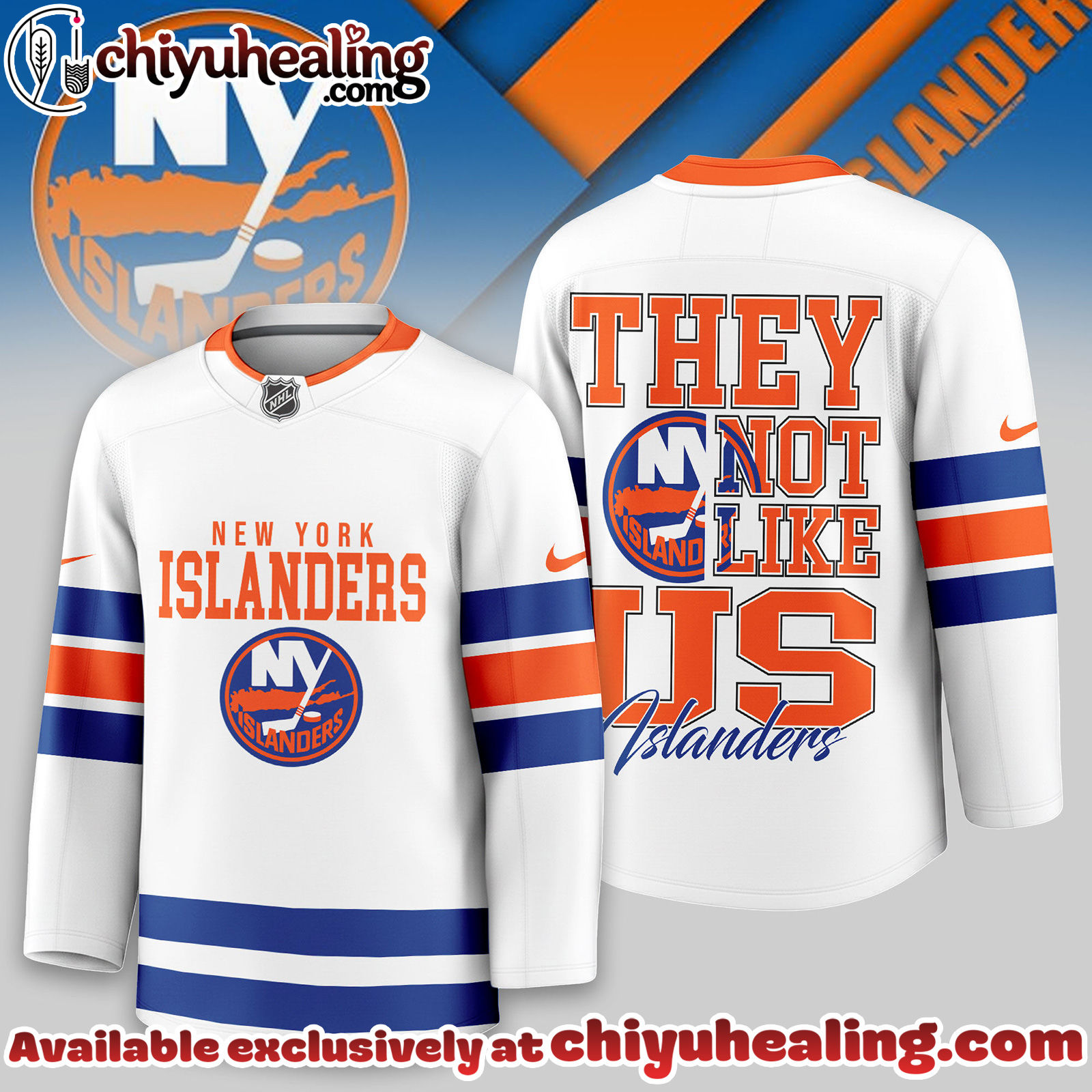 New York Islanders Premium NHL They Not Like Us Hockey Jersey