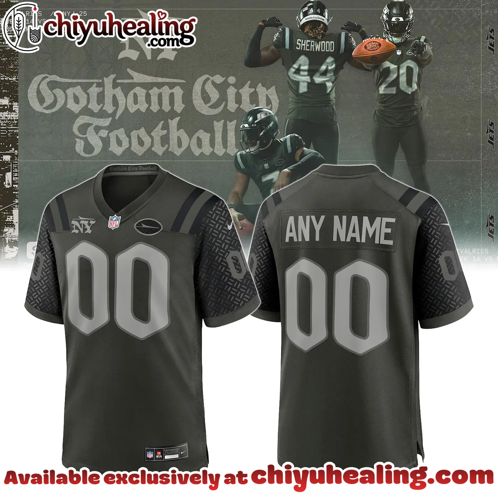 New York Jets NFL x Nike Rivalries Jersey Limited