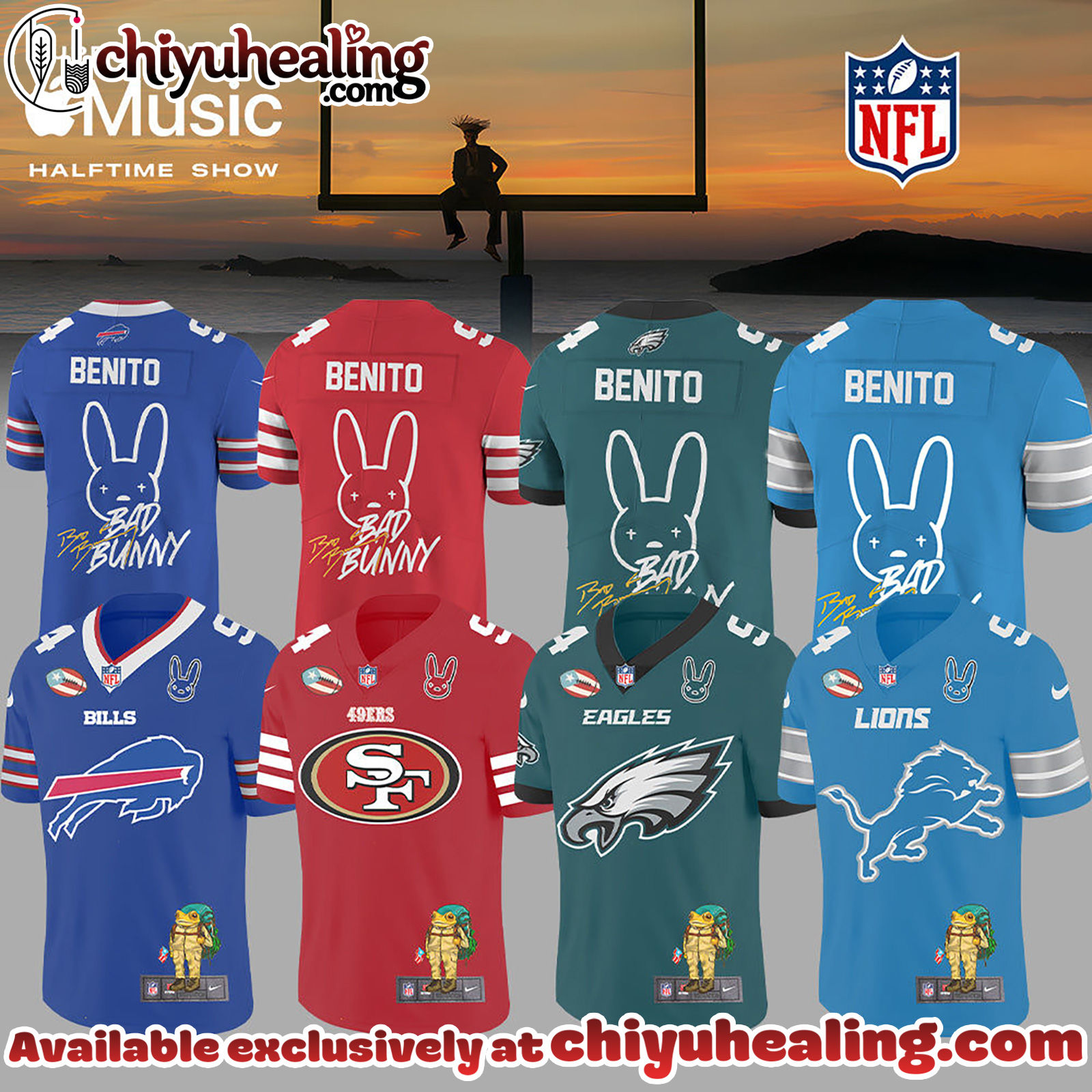 NFL x Bad Bunny Super Bowl Jersey - All Teams Edition - Ver 3