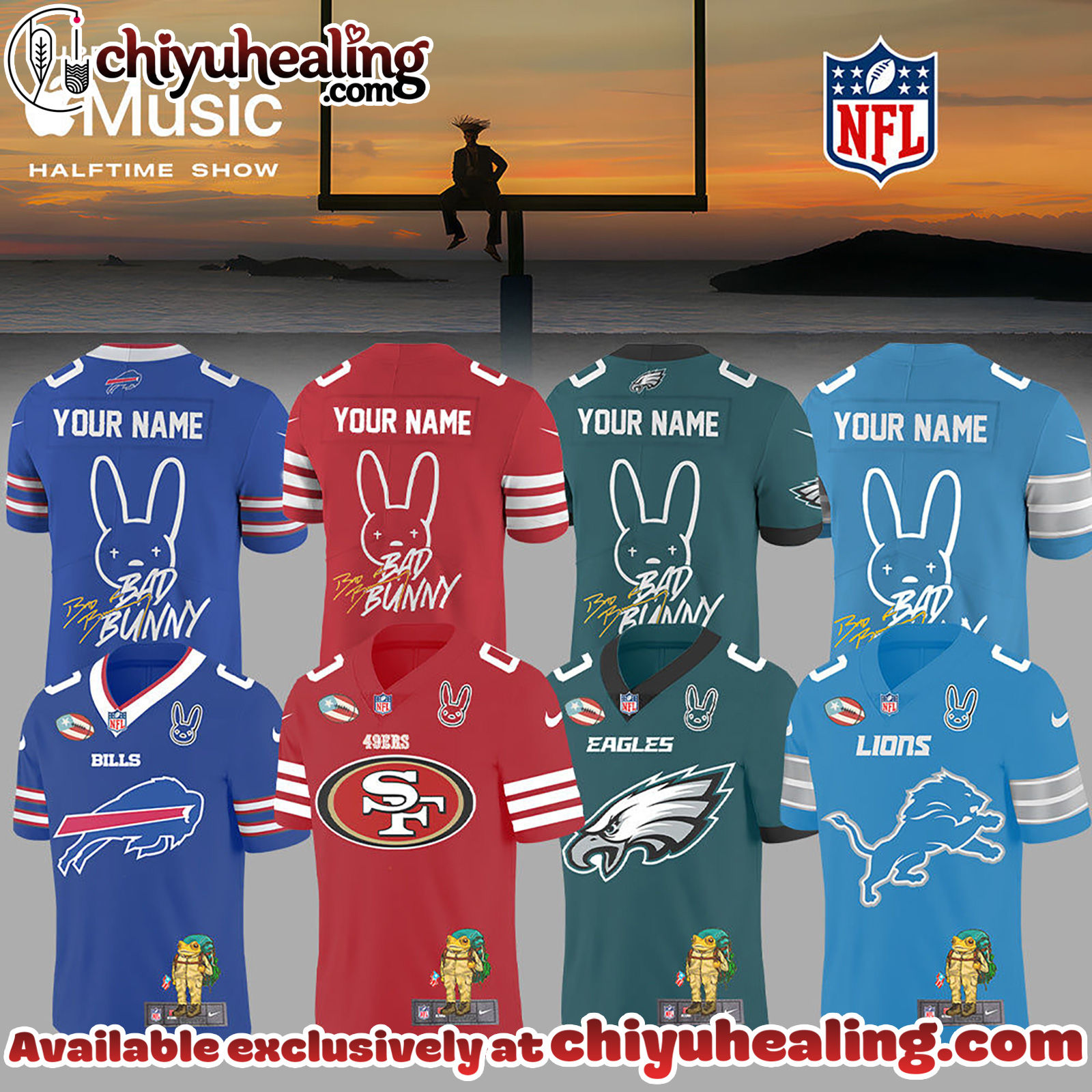 NFL x Bad Bunny Super Bowl Jersey - All Teams Edition