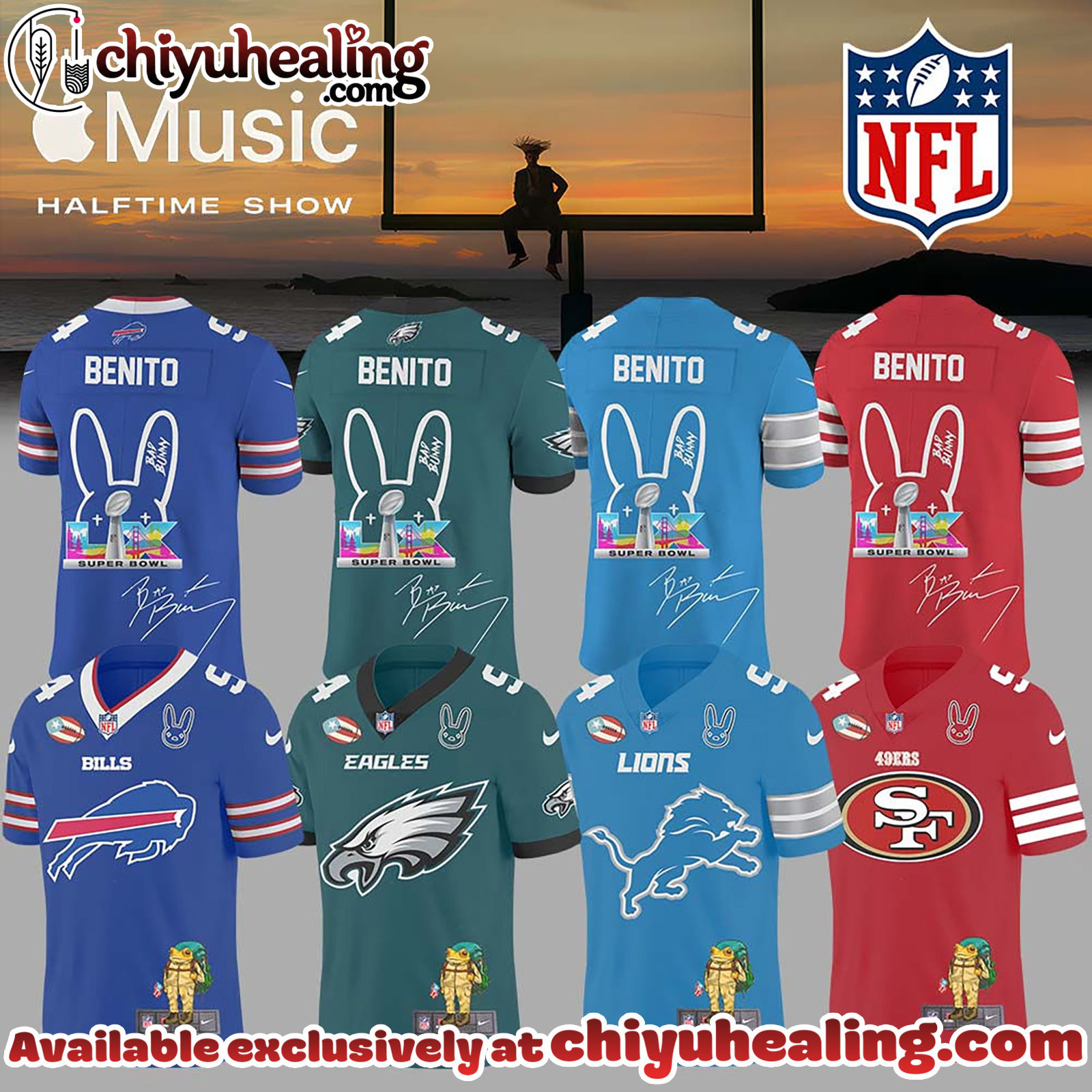 NFL x Bad Bunny Super Bowl Jersey - All Teams Edition - Ver 2