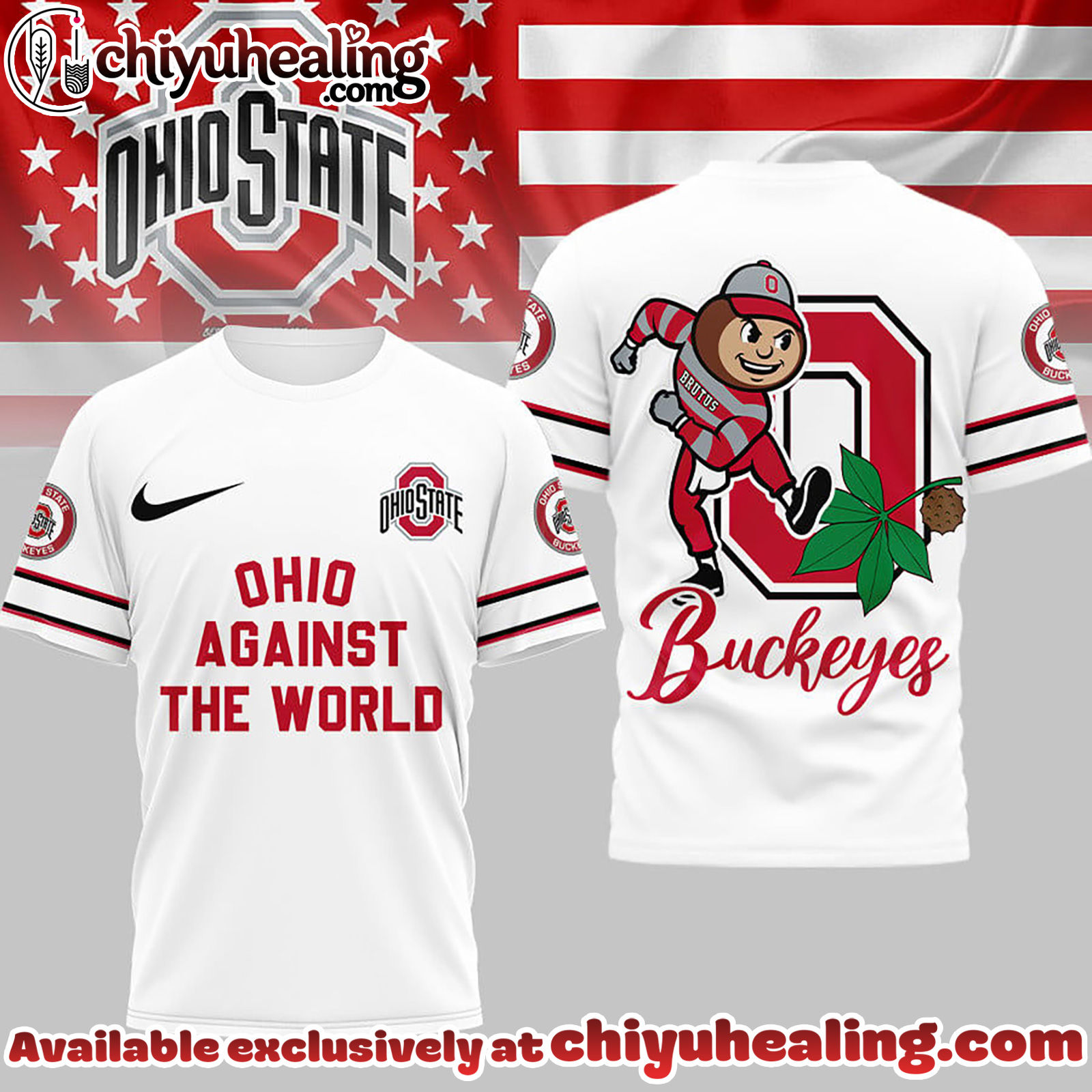 Ohio State Buckeyes Premium NCAA My Team Against The World T-Shirt, Hoodie, Sweatshirt