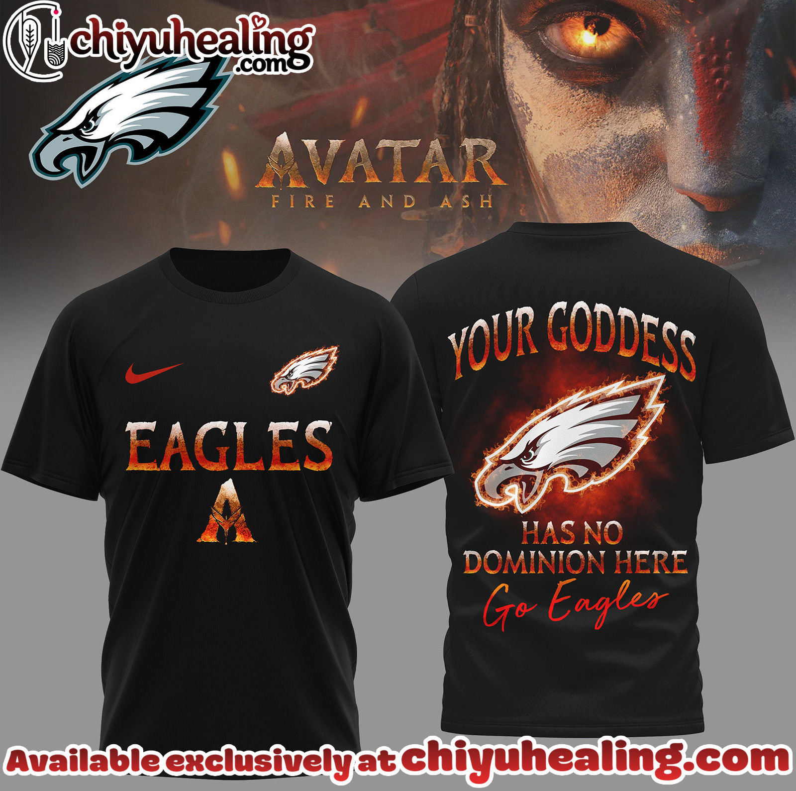 Philadelphia Eagles Premium NFL Avatar Fan 3D Shirt