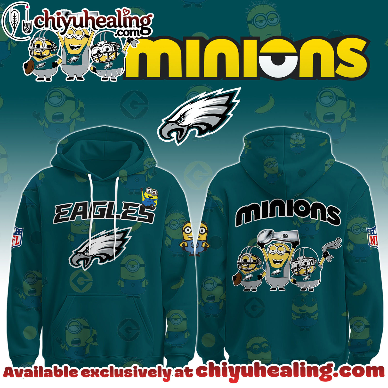 Philadelphia Eagles x Minions Limited Edition - Selling Out Fast Hoodie, Sweatshirt, T-shirt