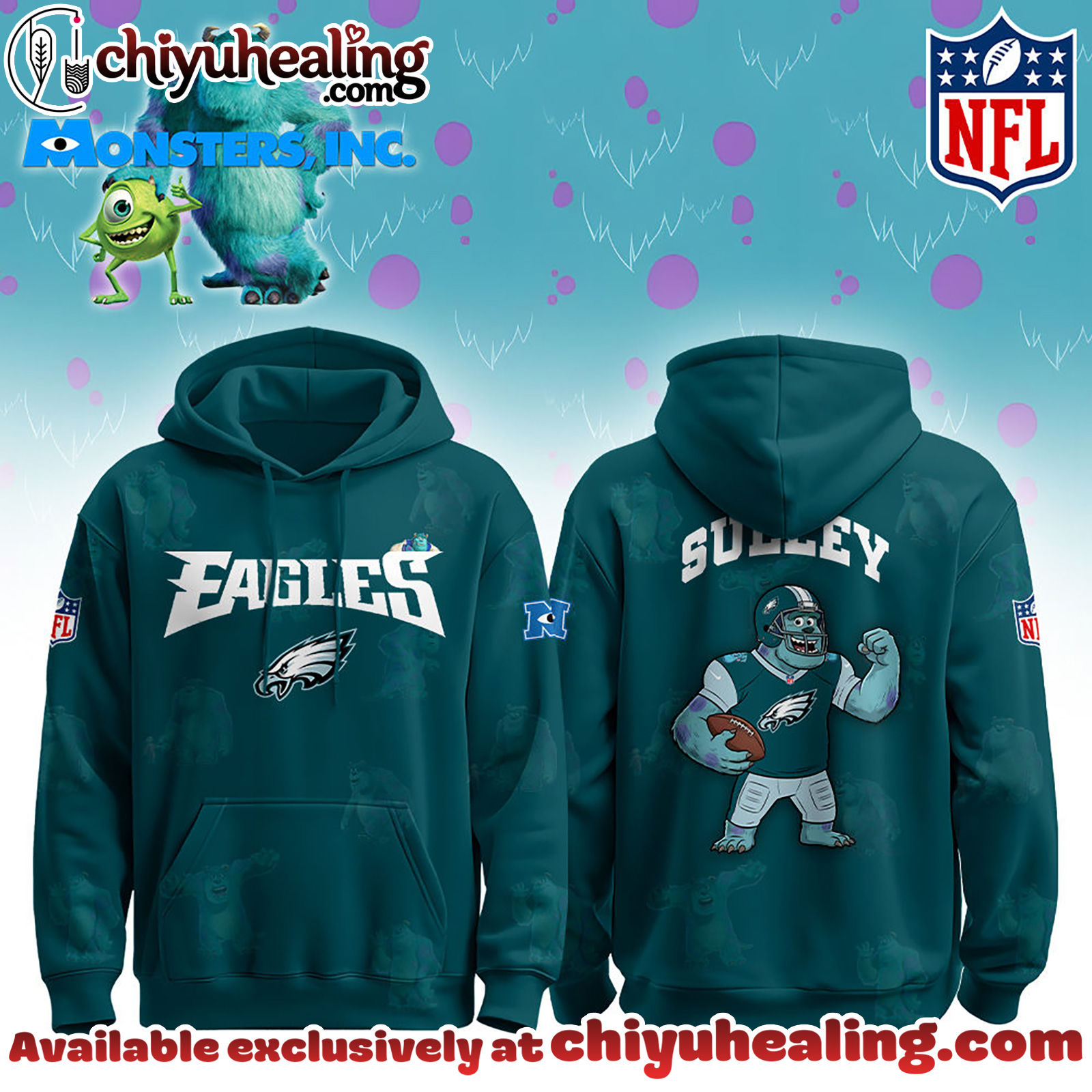 Philadelphia Eagles x Monsters, Inc Limited Edition Hoodie Cutest Drop of the Year Hoodie, Tshirt, Sweatshirt