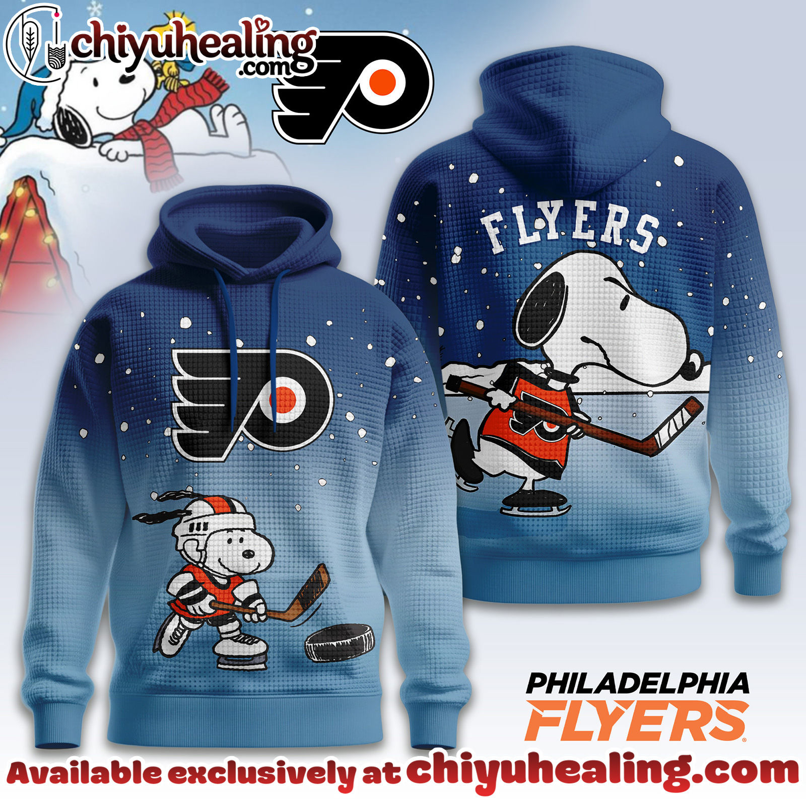Philadelphia Flyers Premium NHL Snoopy Hockey 3D Waffle Hoodie, Sweatshirt, Shirt, All Team NHL Philadelphia Flyers Premium NHL Snoopy Hockey 3D Waffle Hoodie, Sweatshirt, Shirt, All Team NHL