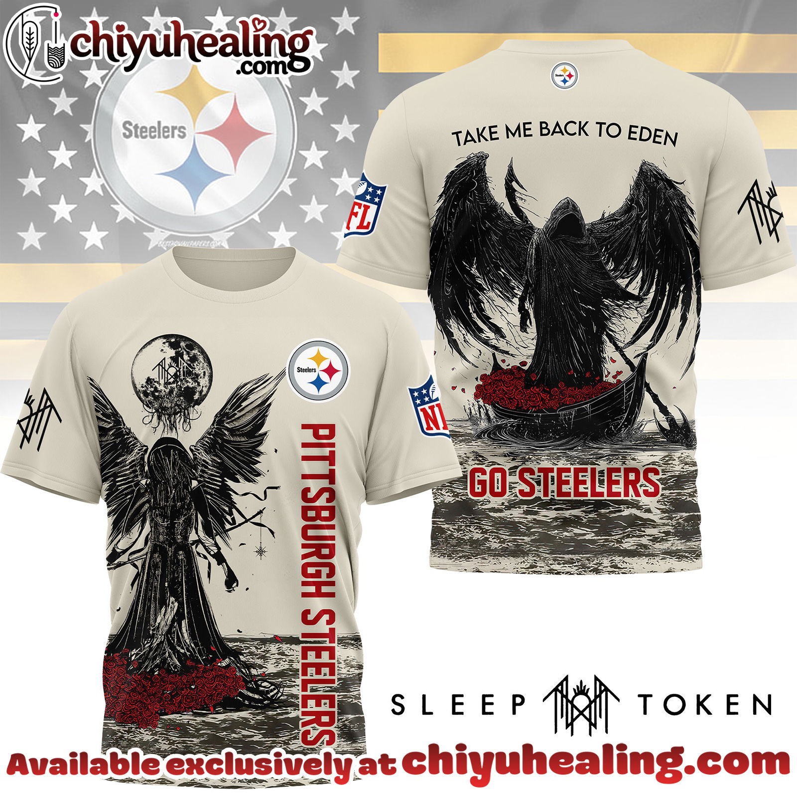 Pittsburgh Steelers Premium NFL Sleep Token Fan 3D Shirt, Hoodie, Sweatshirt, All Team NFL