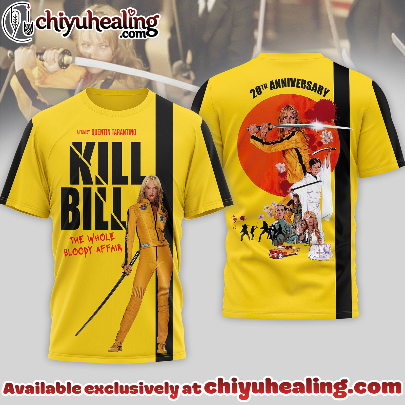 Premium Kill BiLL 20th Anniversary 3D Tshirt, Hoodie, Sweatshirt
