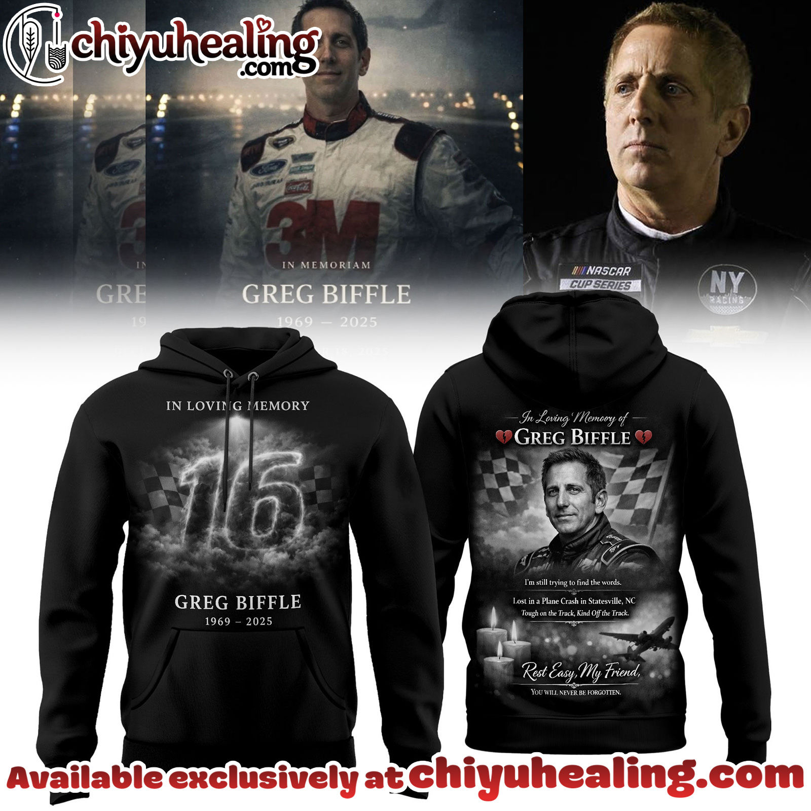 R.I.P Greg Biffle Thank You For The Memories Shirt