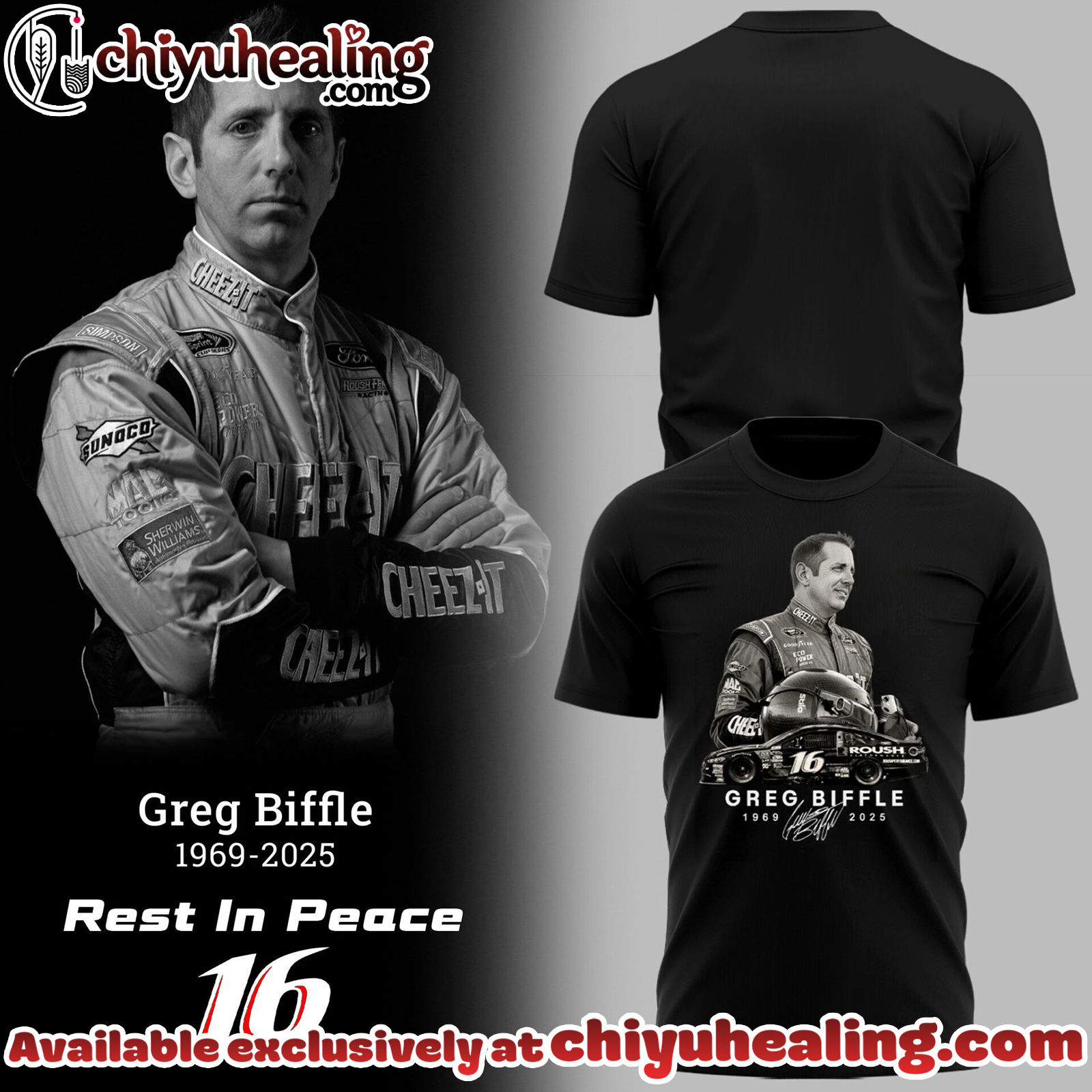 R.I.P Greg Biffle Thank You For The Memories Shirt, Hoodie, Sweatshirt - Ver 6
