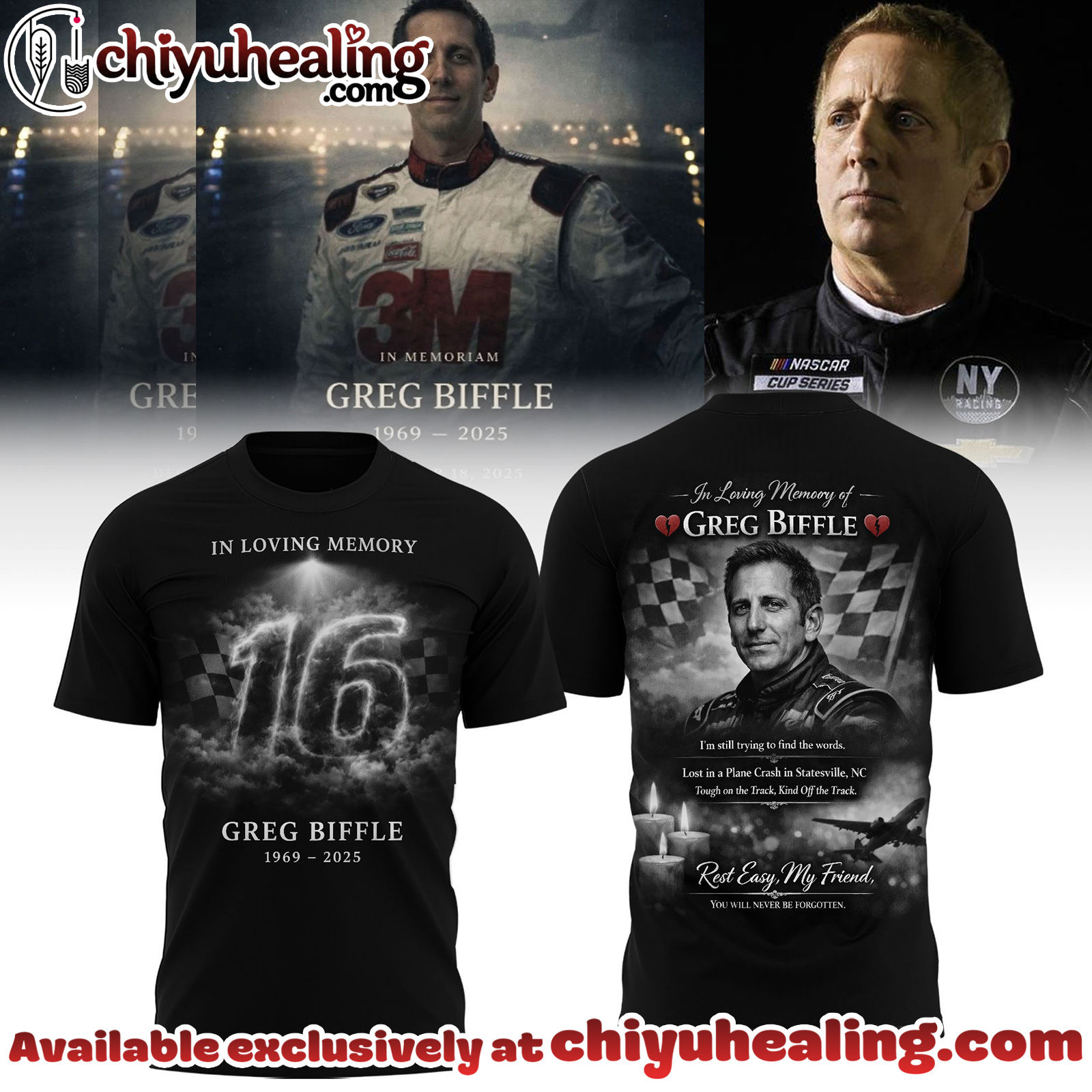 R.I.P Greg Biffle Thank You For The Memories Shirt, Hoodie, Sweatshirt