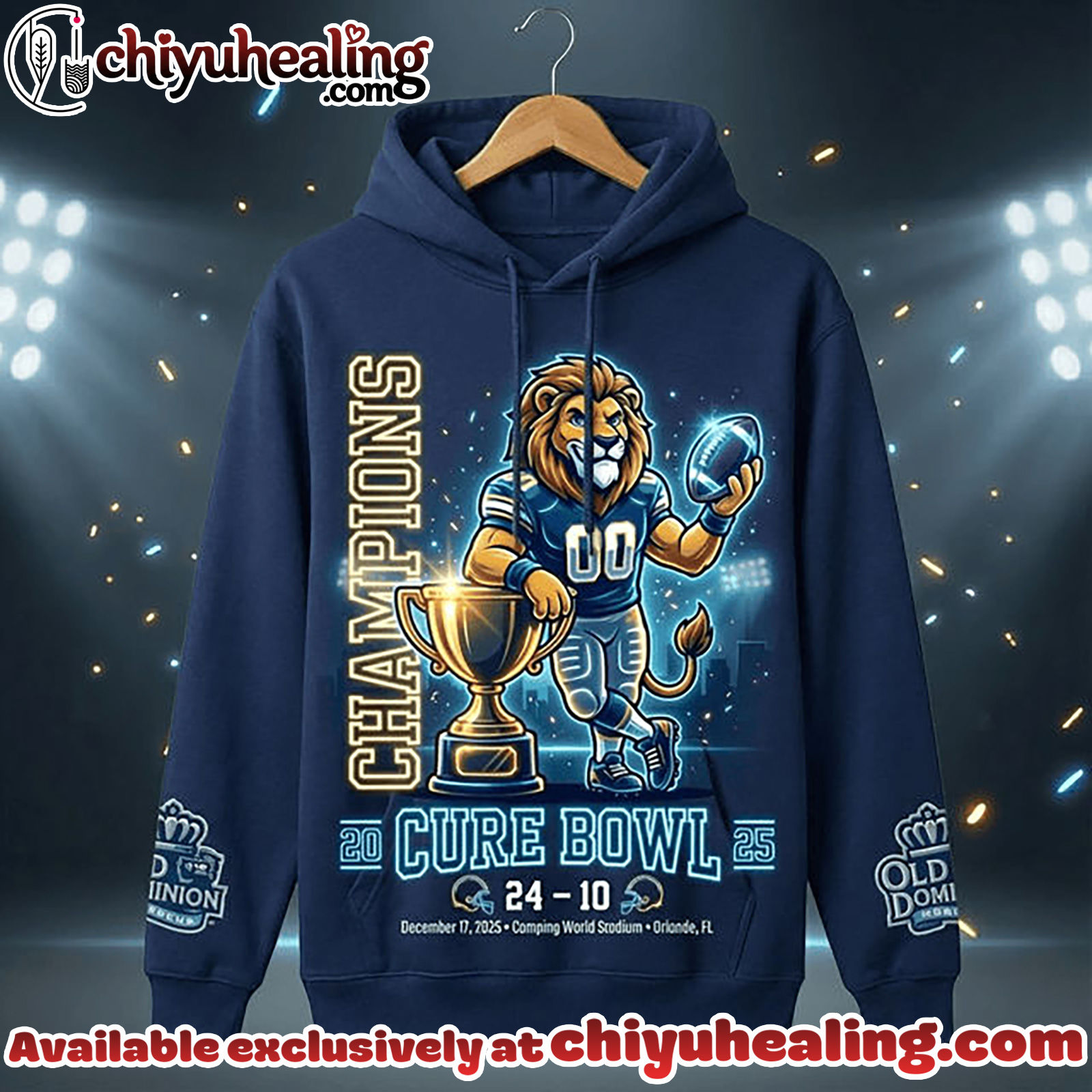 Roar of Victory Cure Bowl Champions Hoodie, T-shirt, Sweatshirt