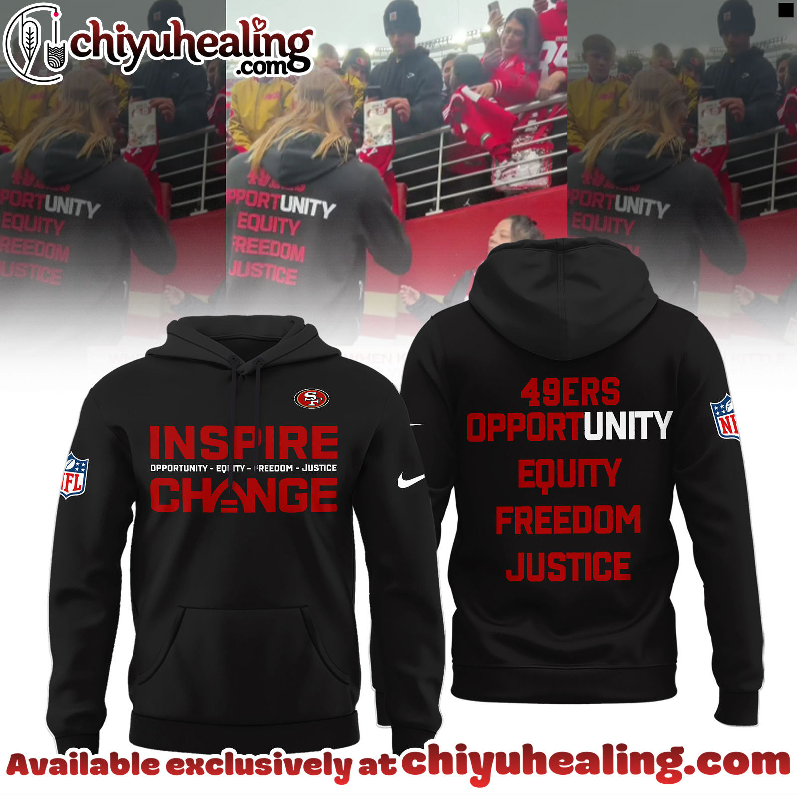 San Francisco 49ers 2025 Inspire Change Limited Edition Hoodie, Sweatshirt, T-shirt