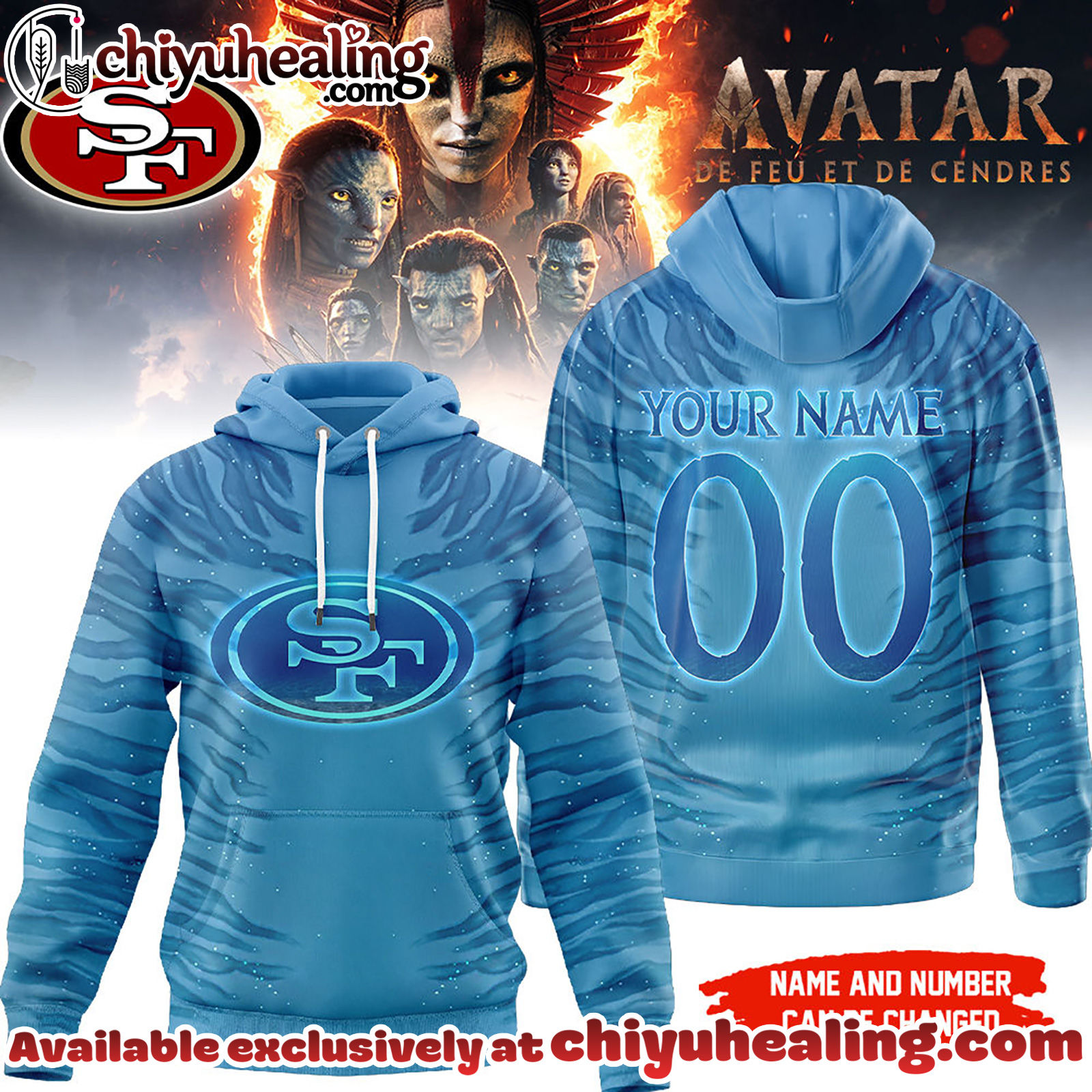 San Francisco 49ers Premium NFL Avatar Personalized 3D Hoodie, Sweatshirt, T-shirt
