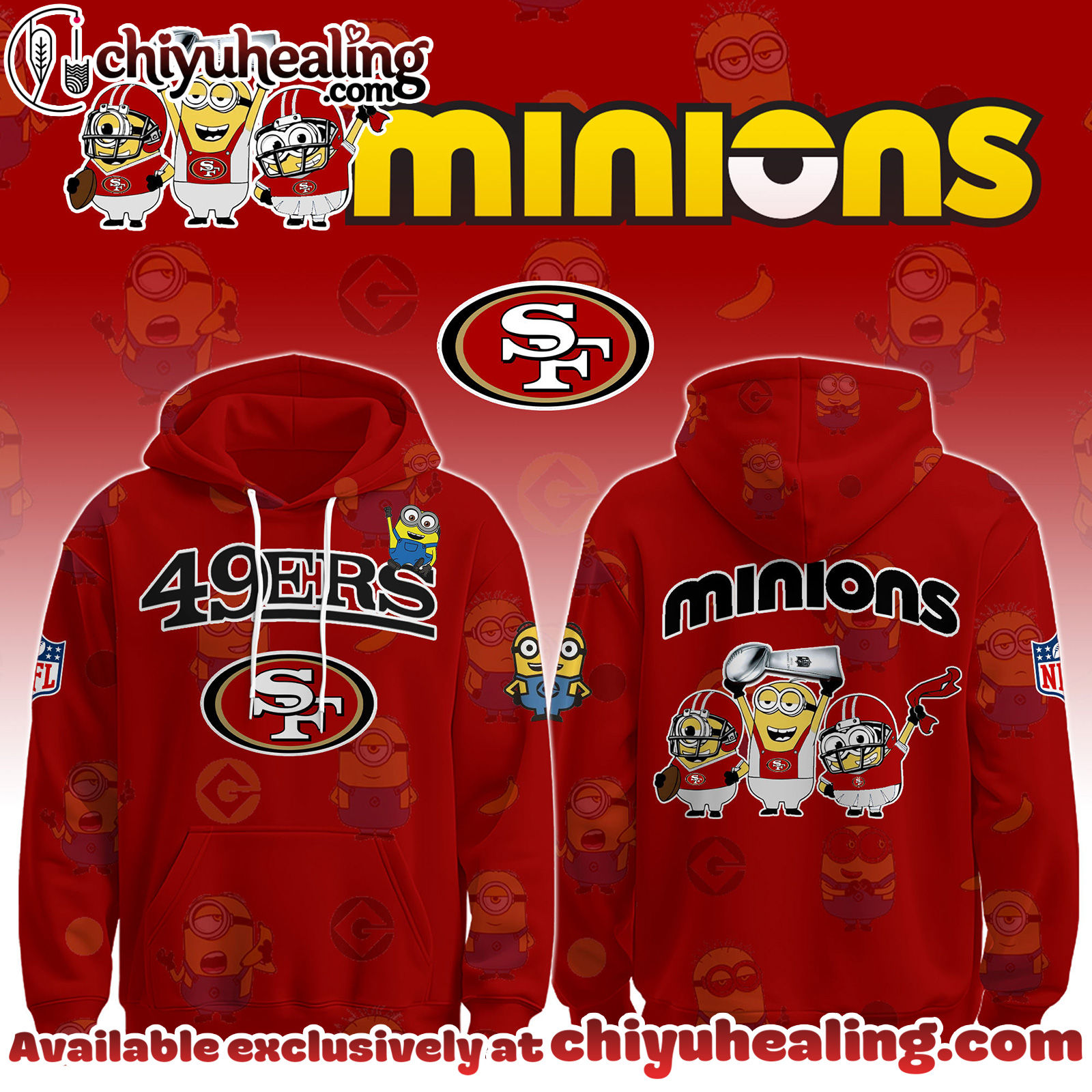 San Francisco 49ers x Minions Limited Edition - Selling Out Fast Hoodie, Sweatshirt, T-shirt