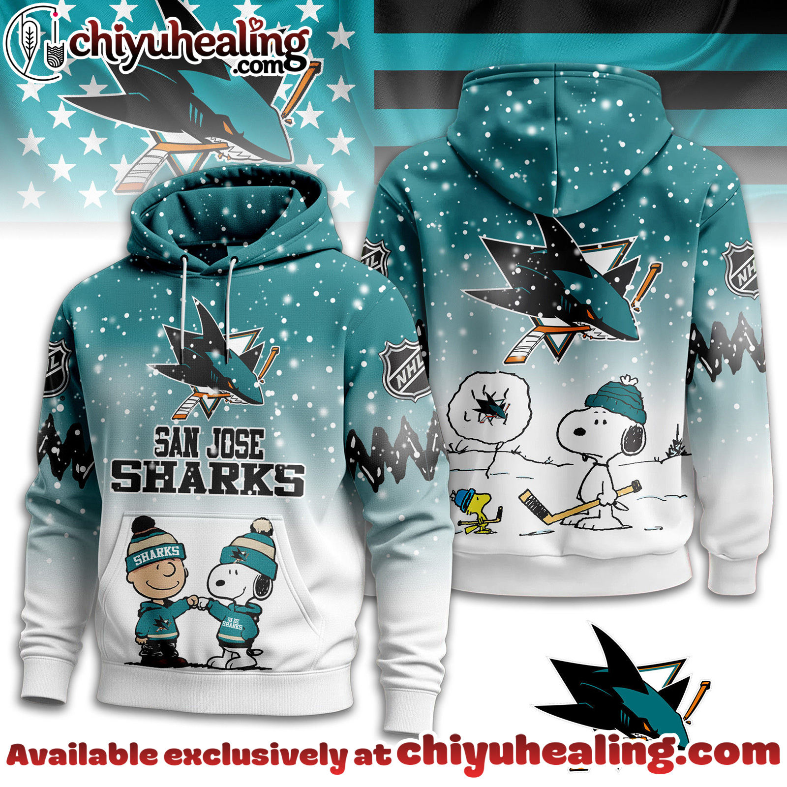 San Jose Sharks Premium NHL Peanuts Hoodie, Tshirt, Sweatshirt