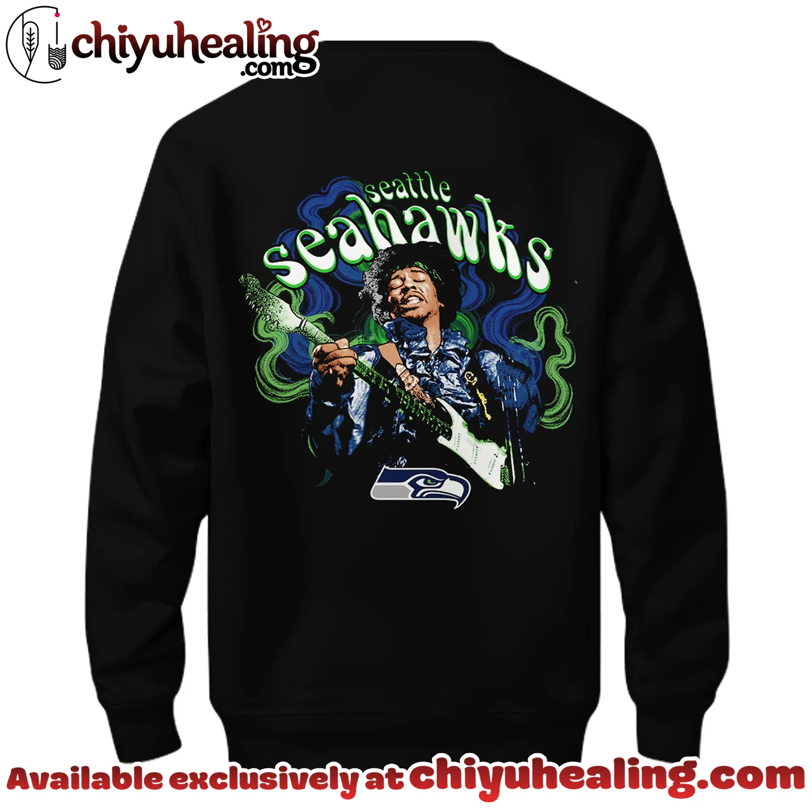 Seahawks Collection x Jimi Hendrix Limited Sweatshirt, Selling Out Fast Seahawks Collection x Jimi Hendrix Limited Sweatshirt, Selling Out Fast