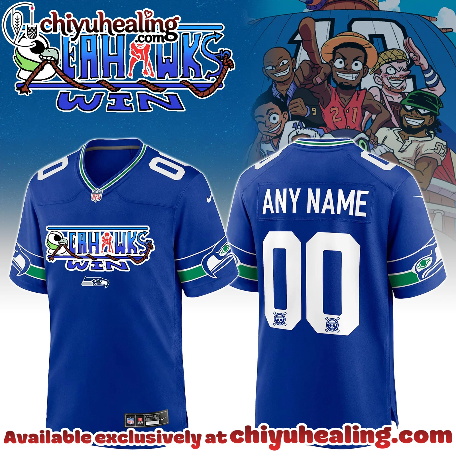 Seahawks Collection x Onepiece Limited Jersey, Selling Out Fast