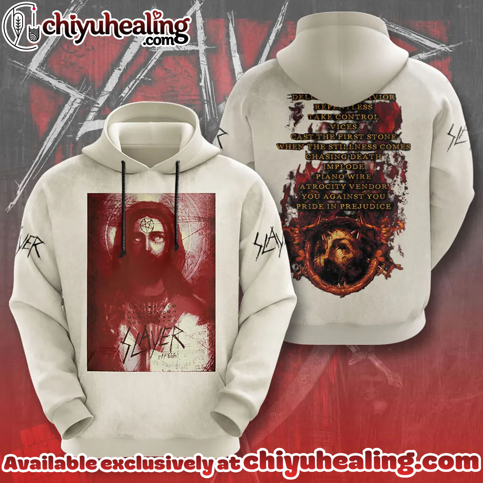 Slayer 3D Apparel T-Shirt, Hoodie, Sweatshirt - Ver 4 Slayer 3D Apparel T-Shirt, Hoodie, Sweatshirt - Ver 4