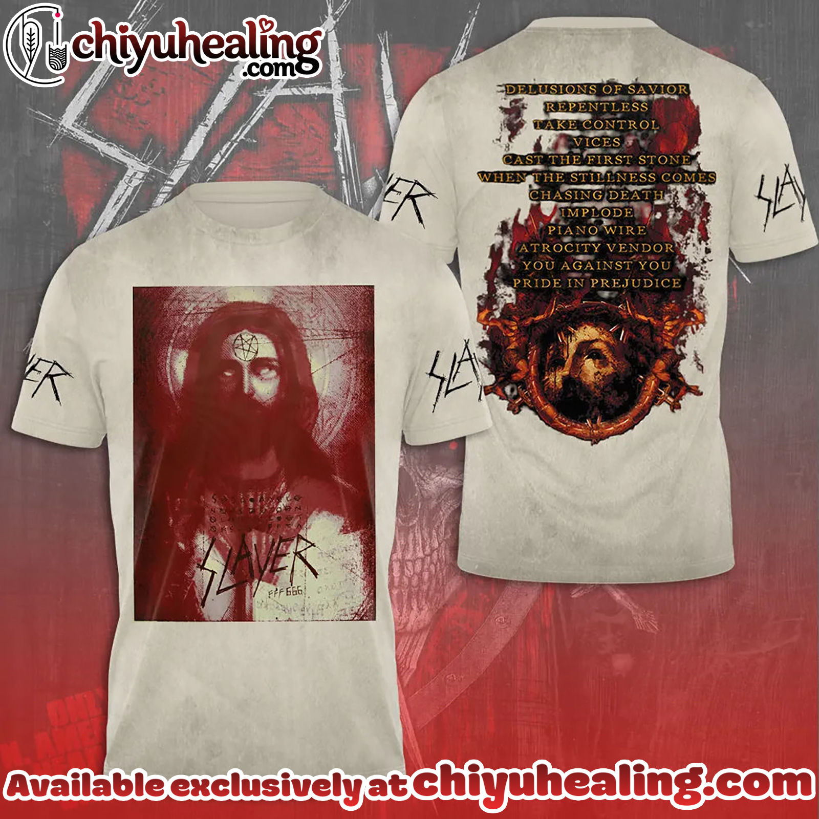 Slayer 3D Apparel T-Shirt, Hoodie, Sweatshirt - Ver 4