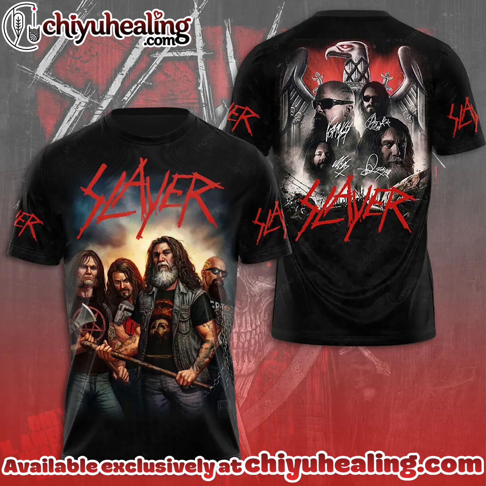 Slayer 3D Apparel T-Shirt, Hoodie, Sweatshirt - Ver 5