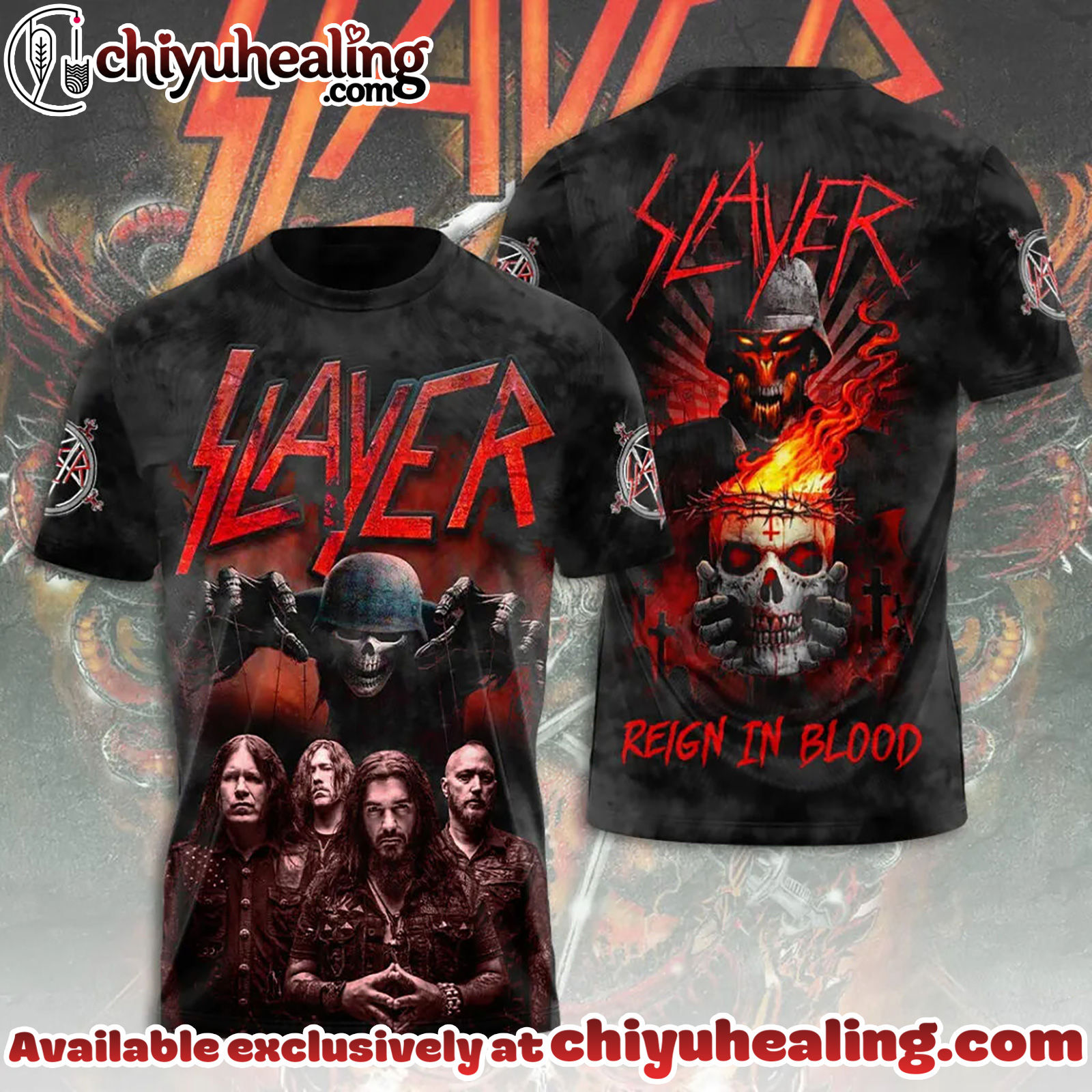Slayer 3D Apparel T-Shirt, Hoodie, Sweatshirt - Ver 13