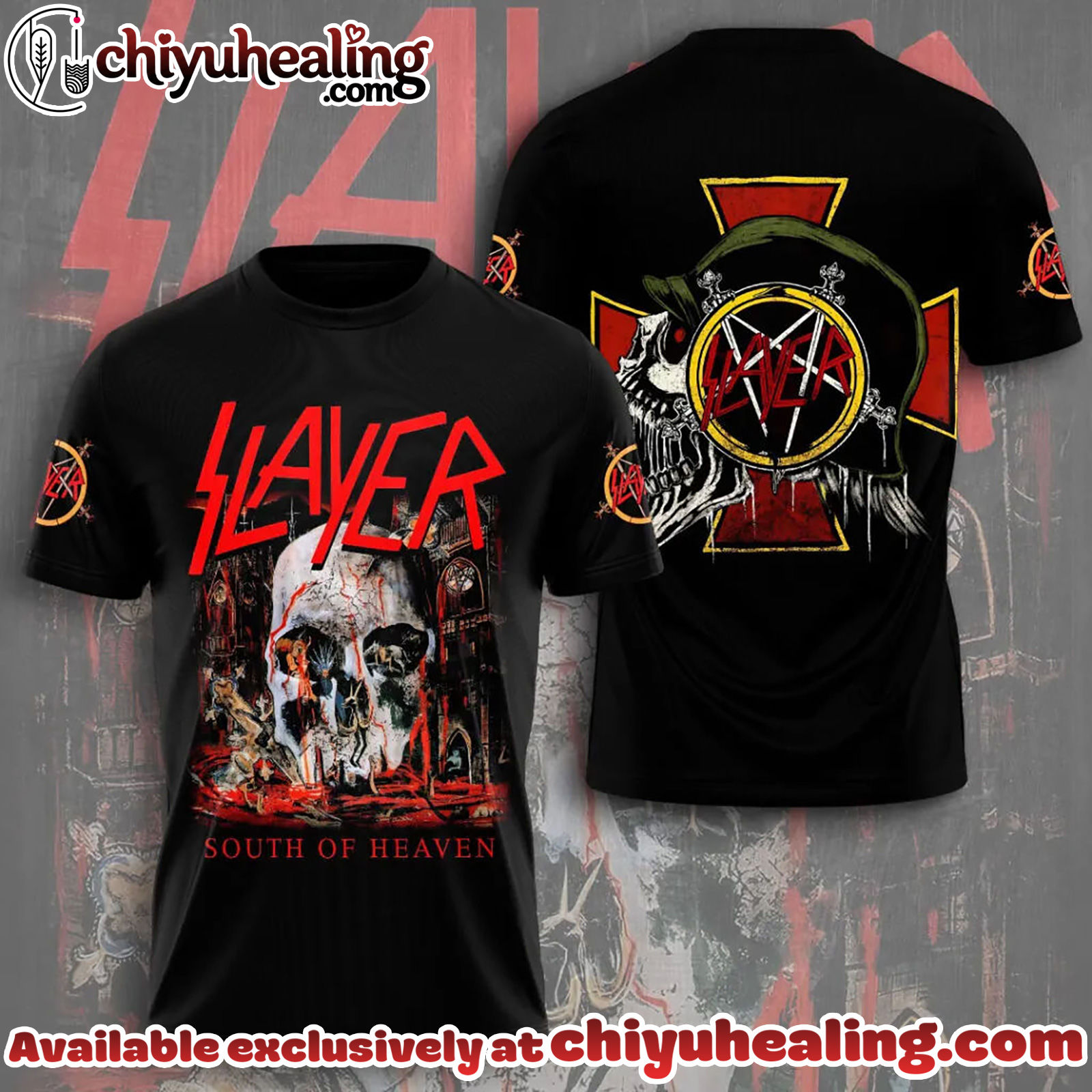 Slayer 3D Apparel T-Shirt, Hoodie, Sweatshirt - Ver 3