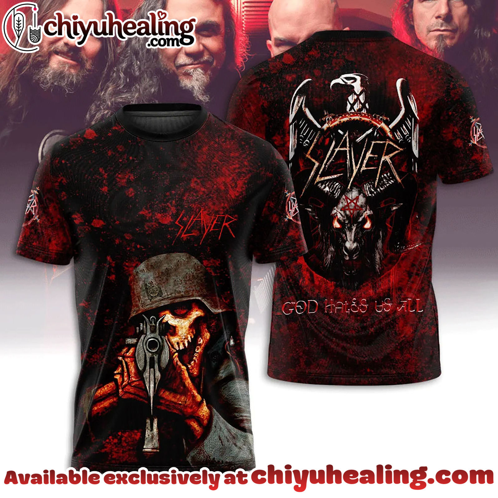 Slayer 3D Apparel T-Shirt, Hoodie, Sweatshirt - Ver 10