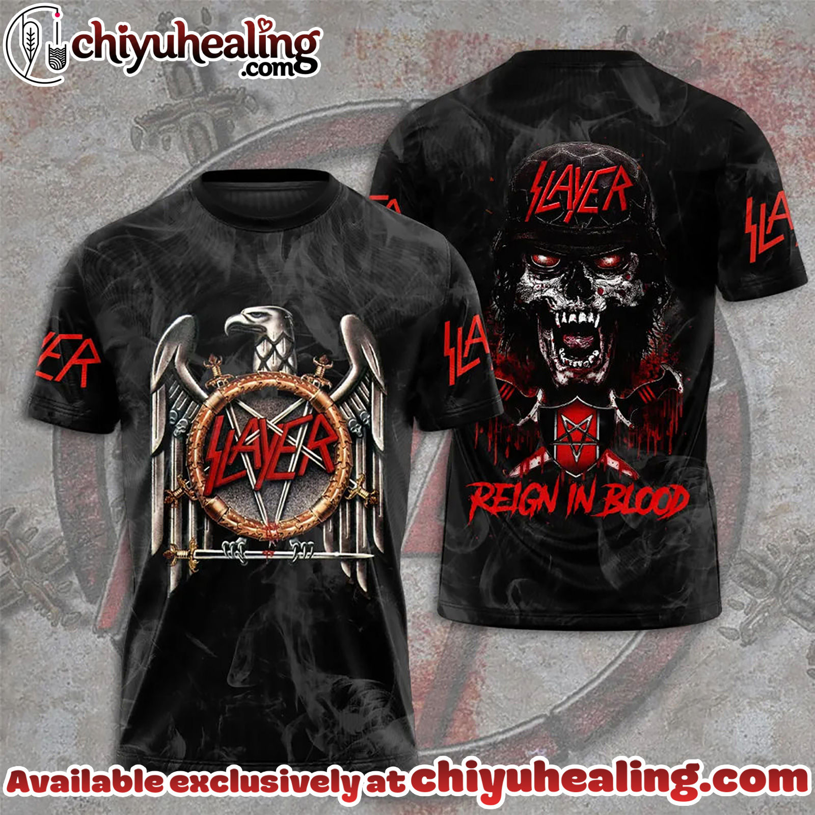 Slayer 3D Apparel T-Shirt, Hoodie, Sweatshirt - Ver 12