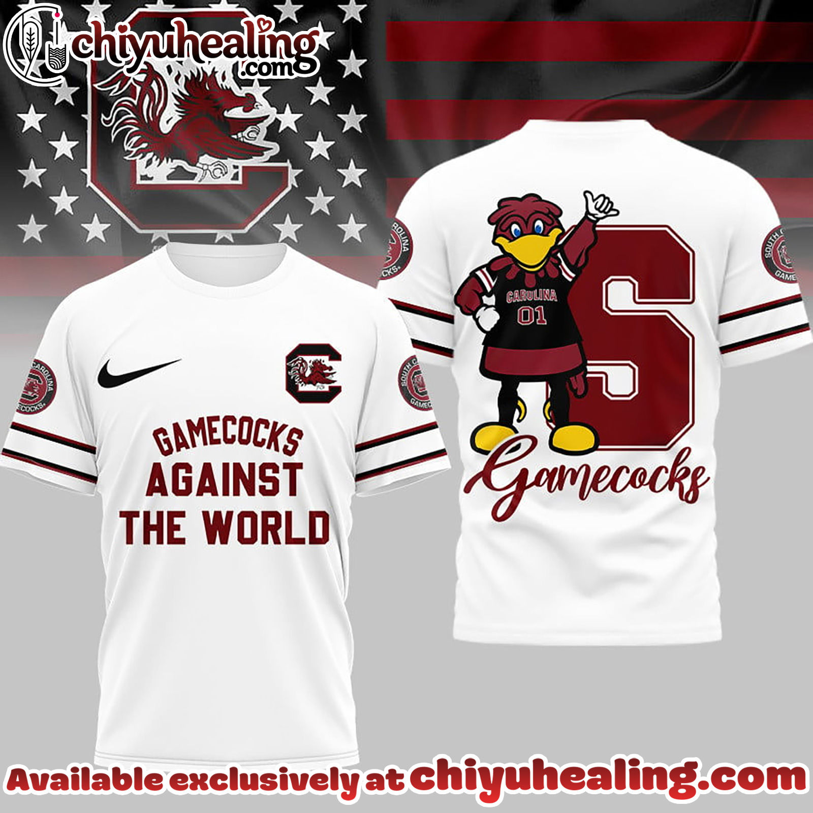 South Carolina Gamecocks Premium NCAA My Team Against The World T-Shirt, Hoodie, Sweatshirt