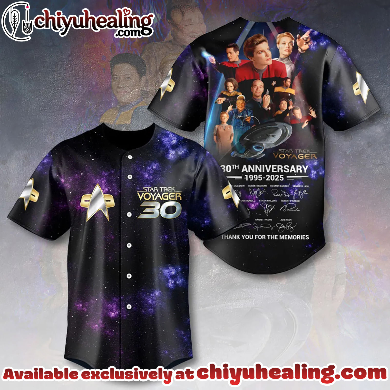 Star Trek Voyager Baseball Jersey