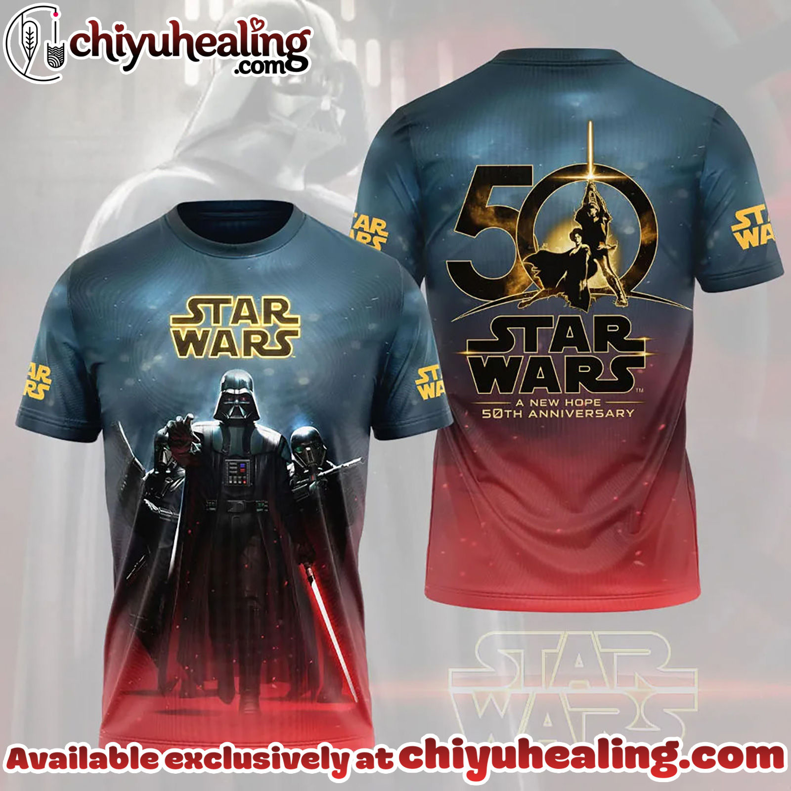 Star Wars 50th Anniversary 3D T-Shirt, Hoodie, Sweatshirt - Ver 5
