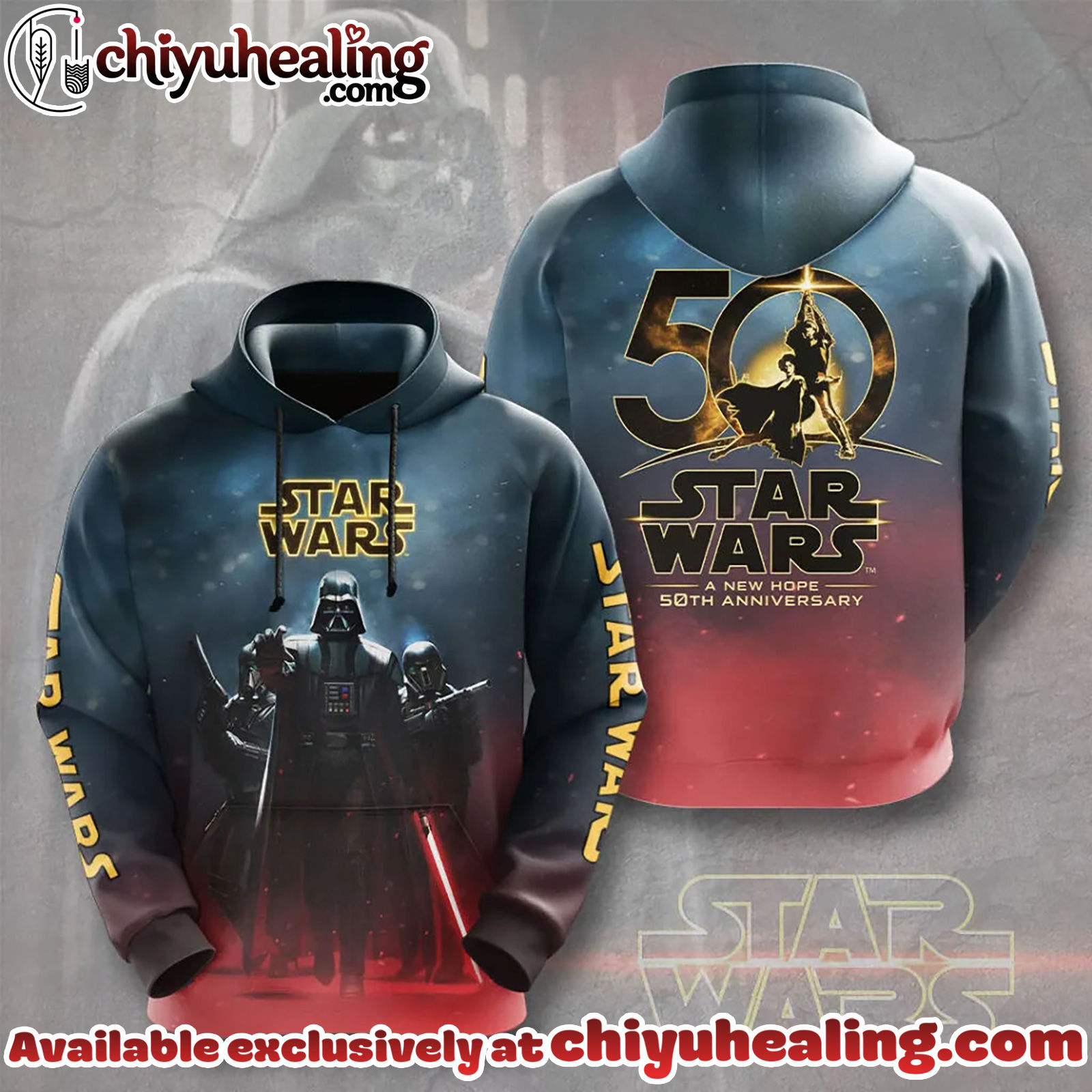Star Wars 50th Anniversary 3D T-Shirt, Hoodie, Sweatshirt - Ver 5 Star Wars 50th Anniversary 3D T-Shirt, Hoodie, Sweatshirt - Ver 5