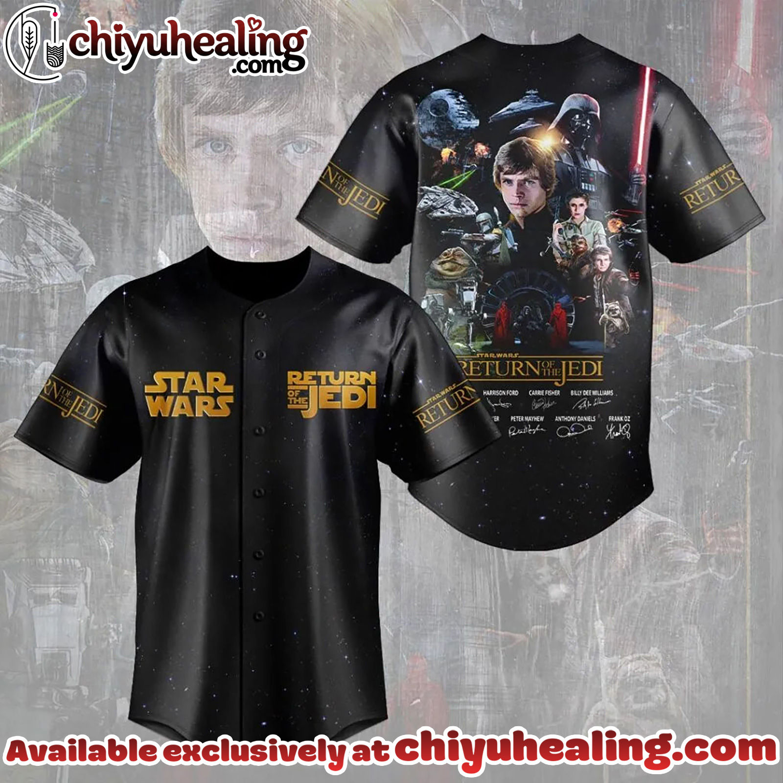 Star Wars Return of the Jedi Baseball Jersey