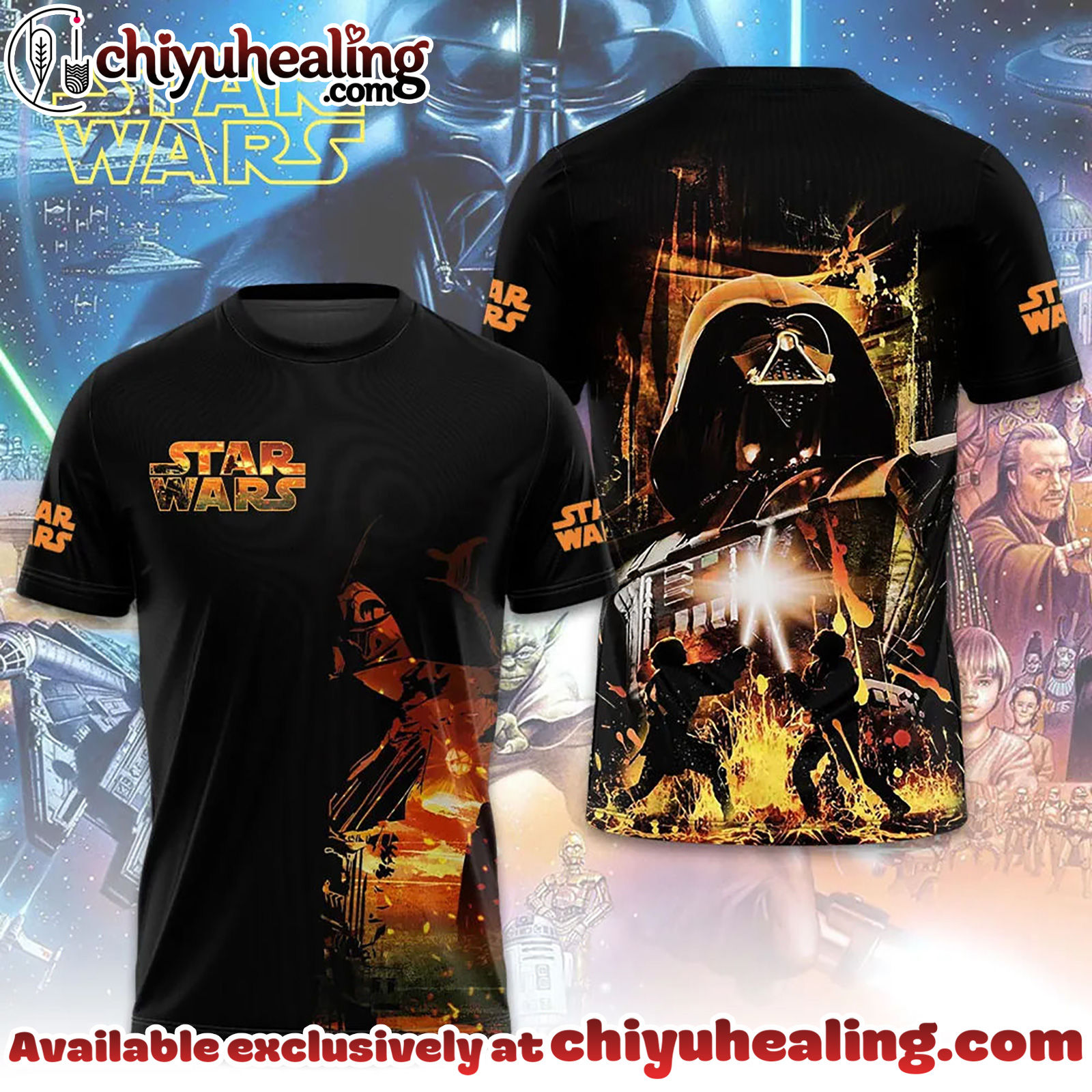 Star Wars x Darth Vader 3D T-Shirt, Hoodie, Sweatshirt - Ver 2