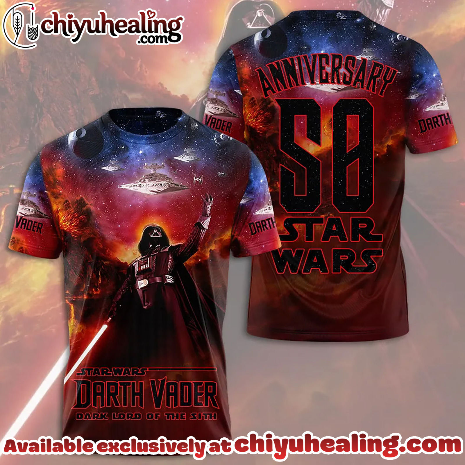 Star Wars x Darth Vader 3D T-Shirt, Hoodie, Sweatshirt - Ver 5