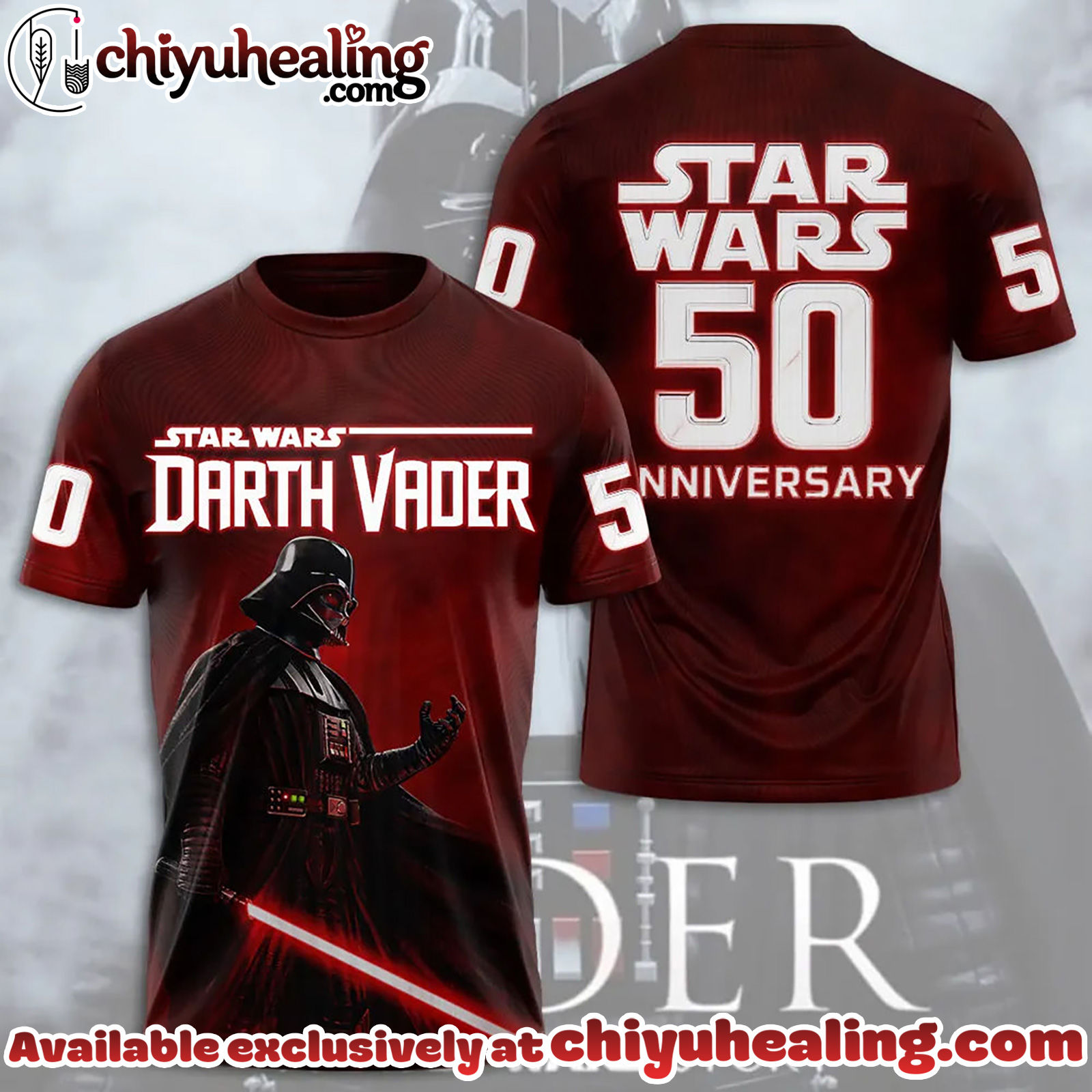 Star Wars x Darth Vader 50th Anniversary 2027 3D T-Shirt, Hoodie, Sweatshirt